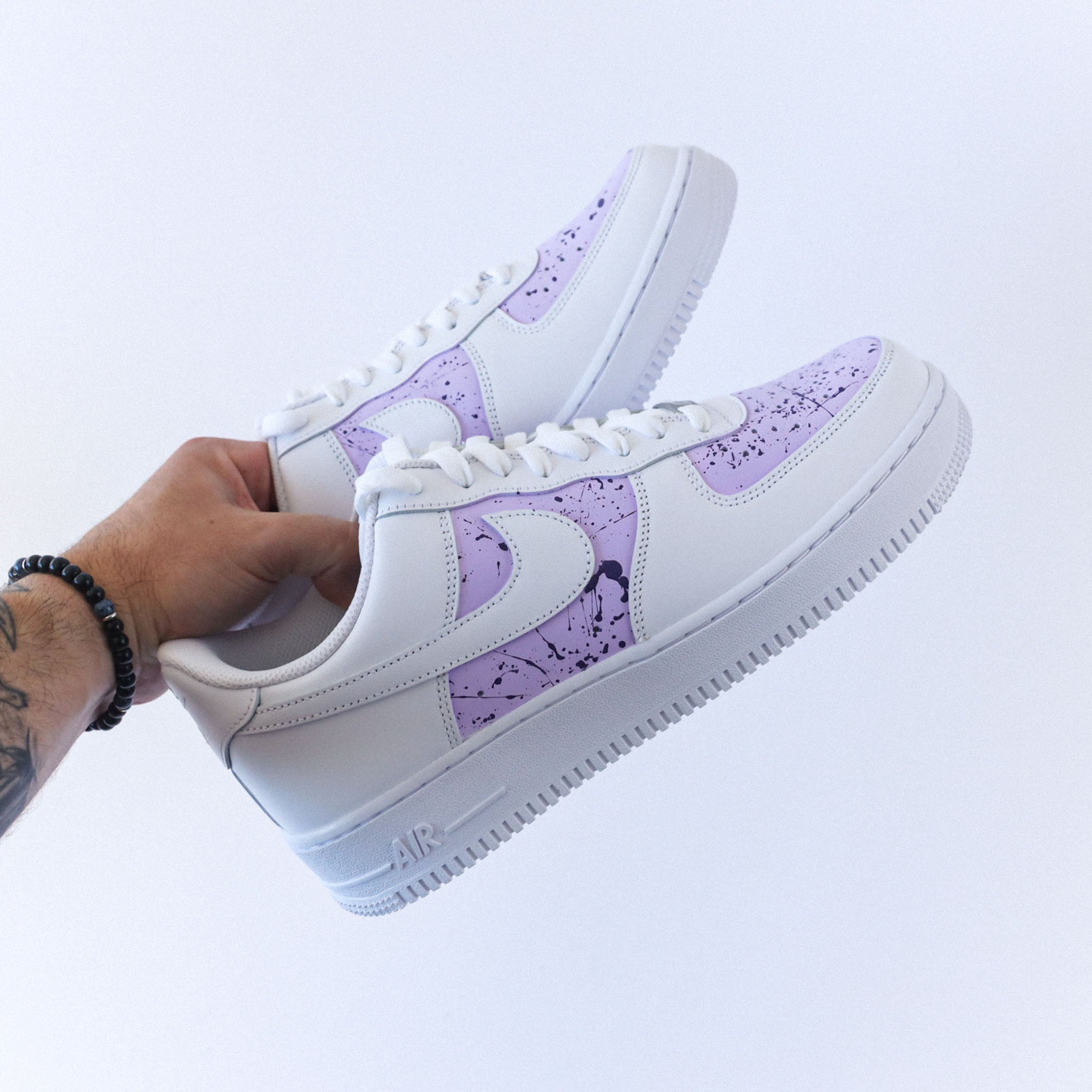 Nike Air Force 1 x Pastel Purple Splash