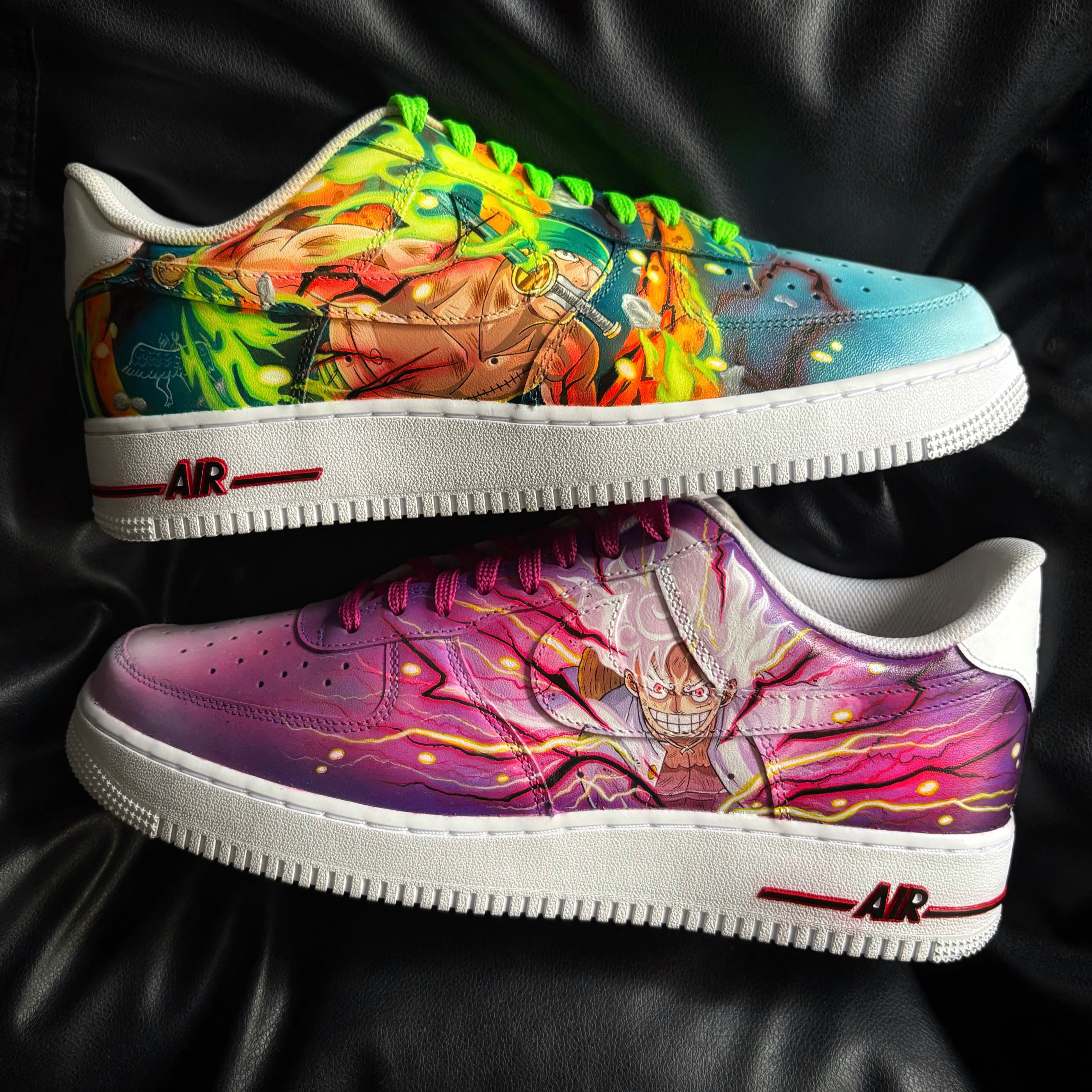 Nike Air Force 1 x Luffy-Zoro One Piece