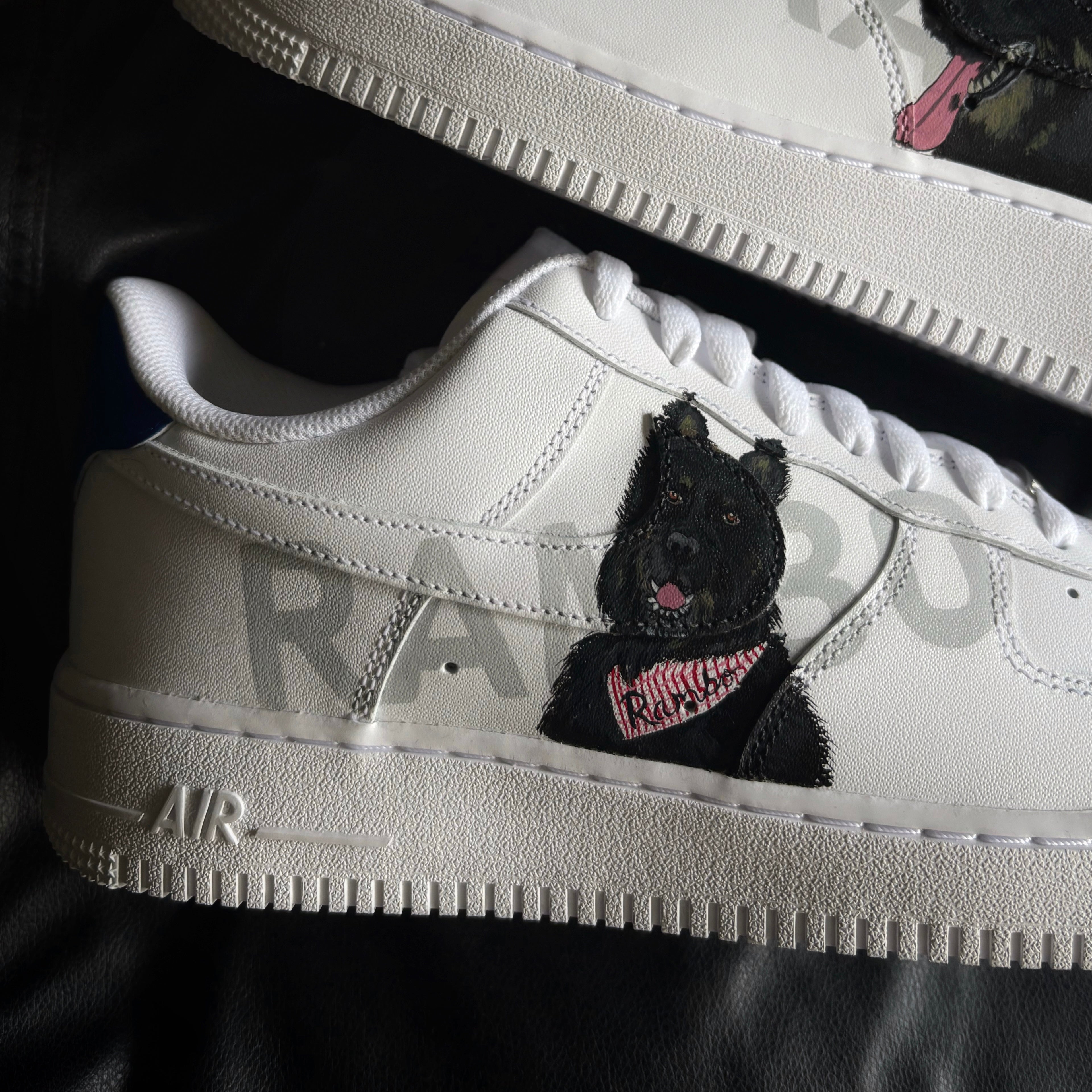Nike Air Force 1 x Rambo (Customisable with any name)