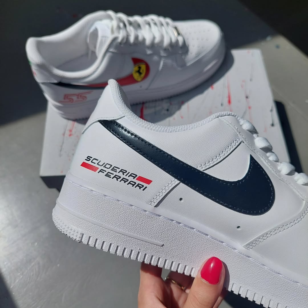 Nike Air Force 1 x Scuderia Ferrari Formula 1