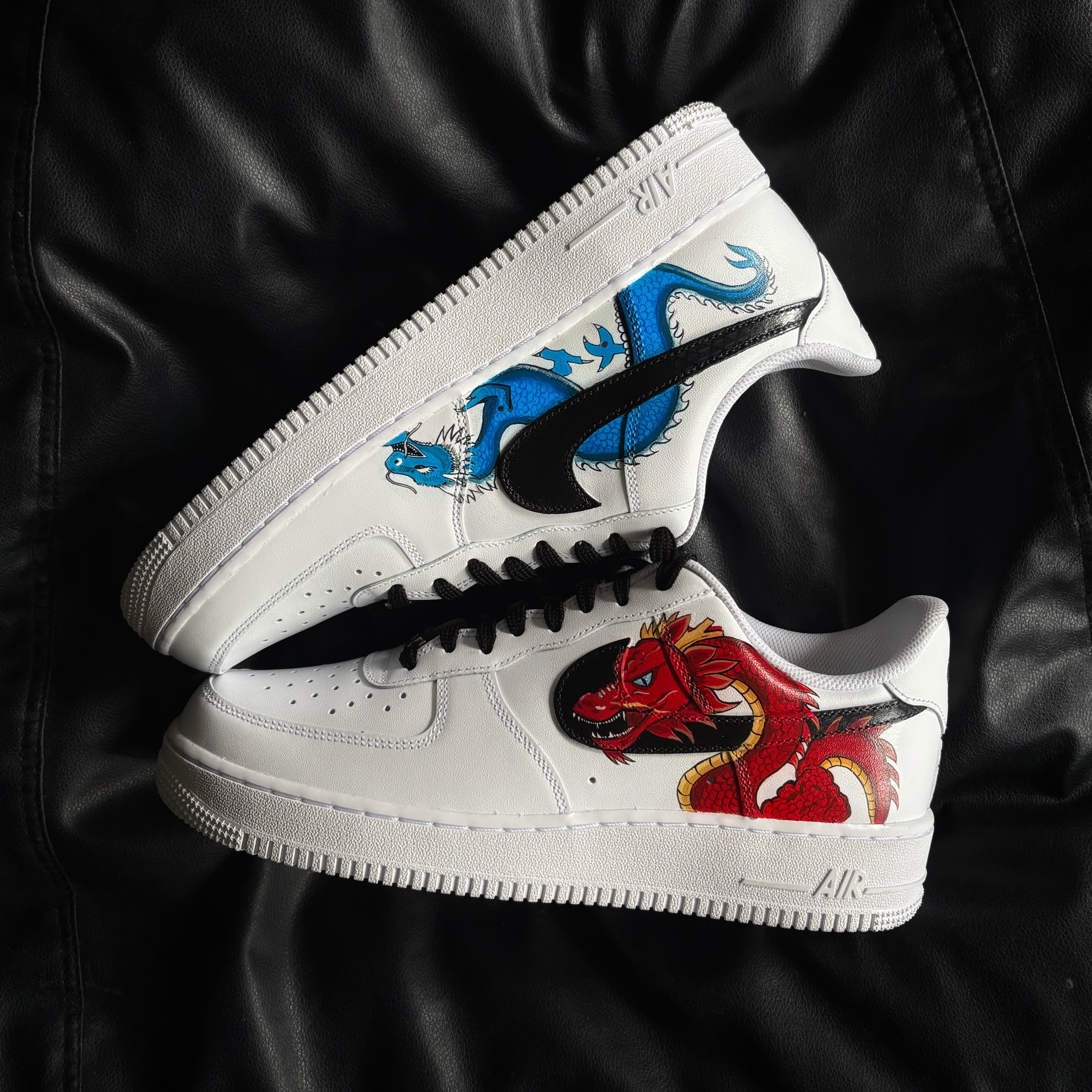 Nike Air Force 1 x Mismatched Dragon