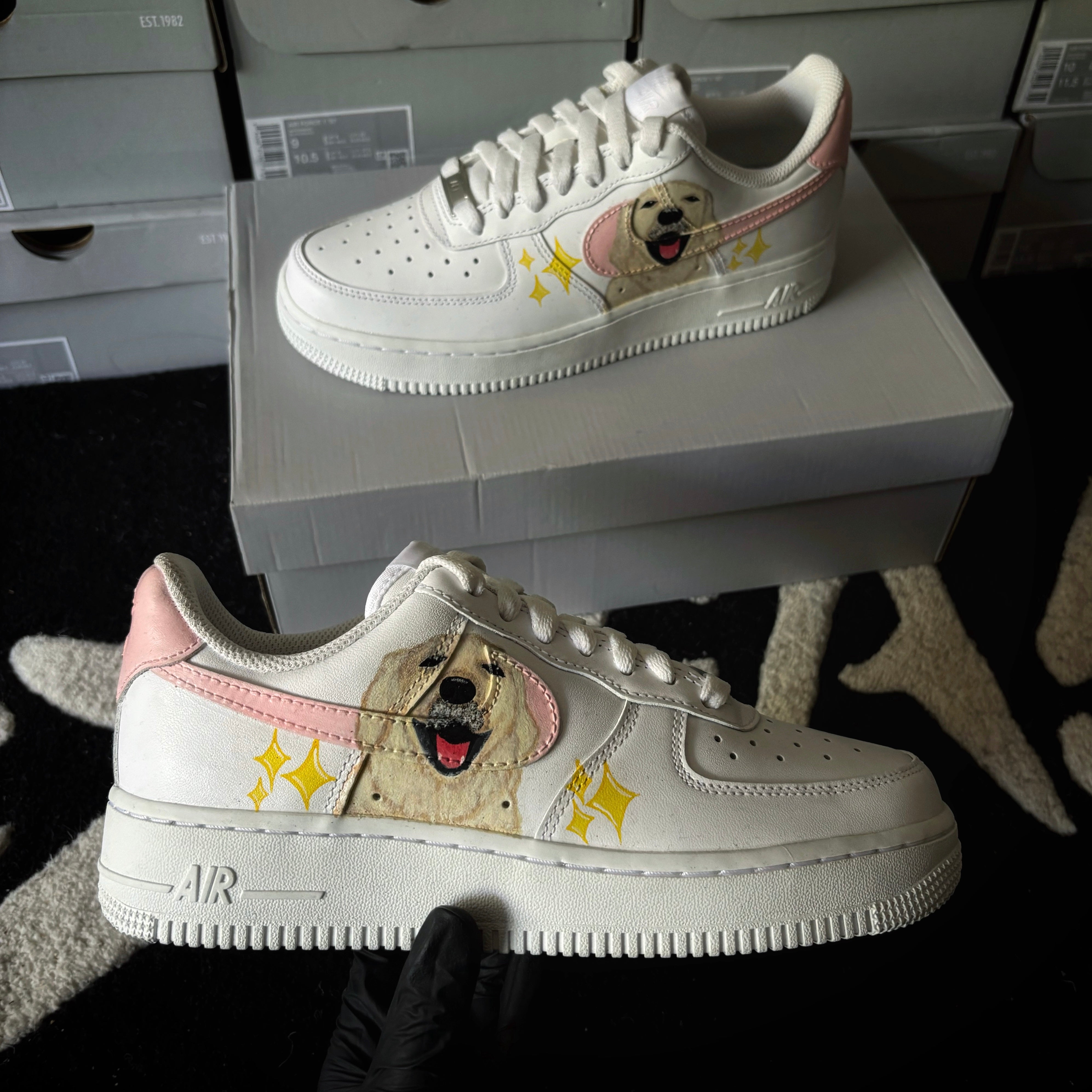 Nike Air Force 1 x Doggo (Customisable with any name)