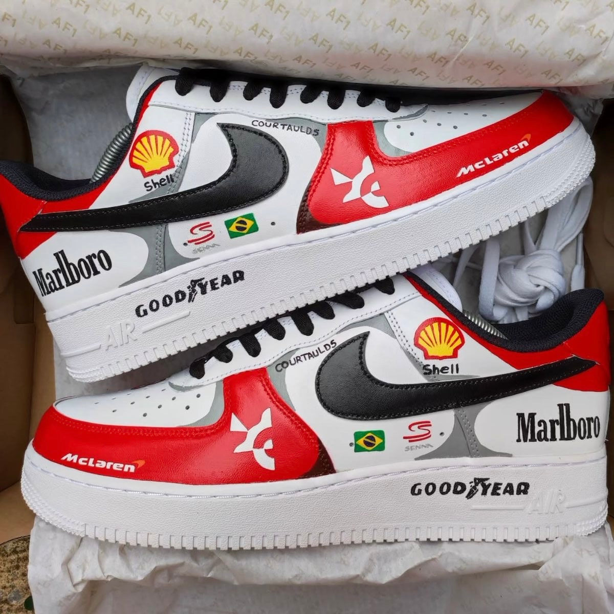 Nike Air Force 1 x McLaren Formula One