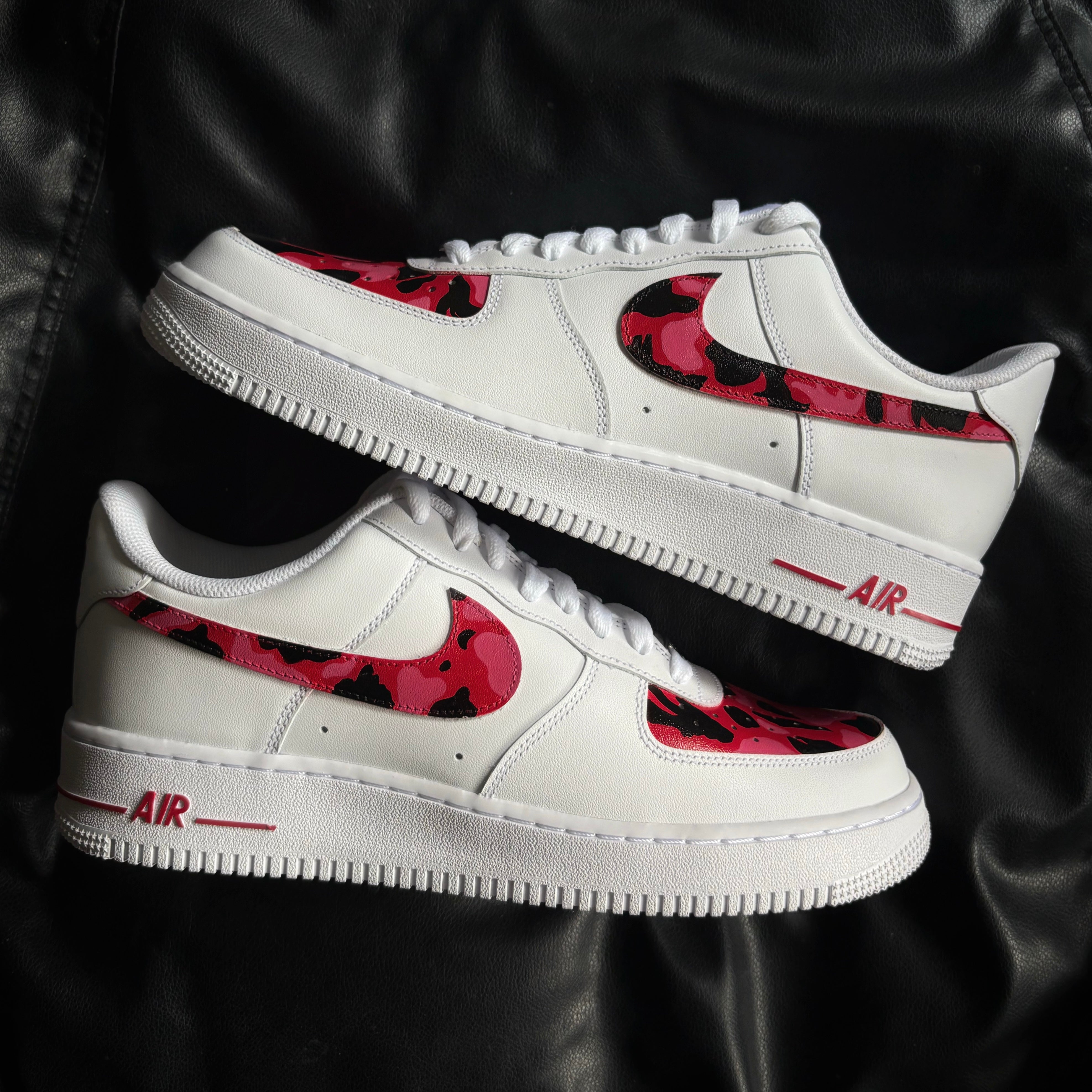 Nike Air Force 1 x Red Camo