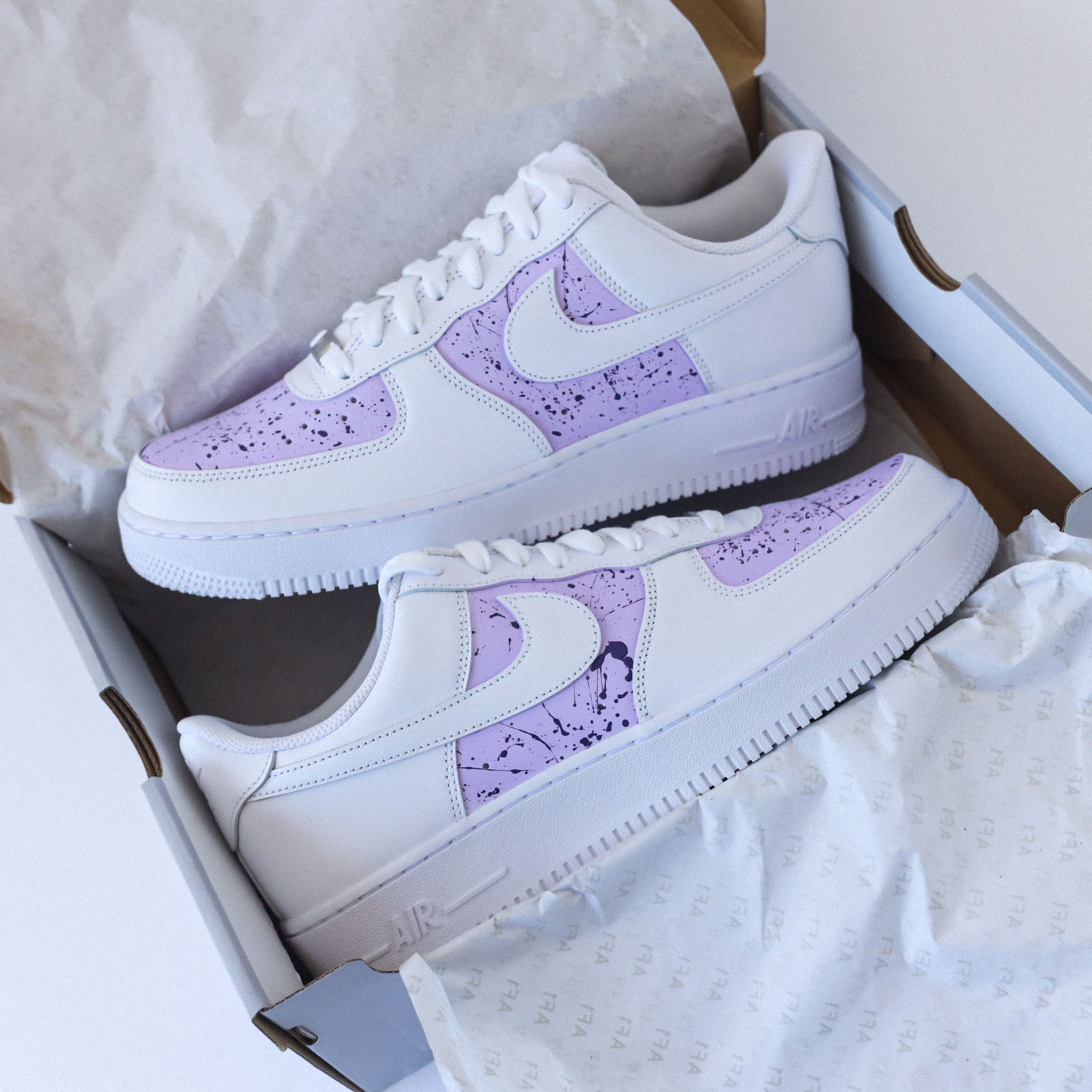 Nike Air Force 1 x Pastel Purple Splash