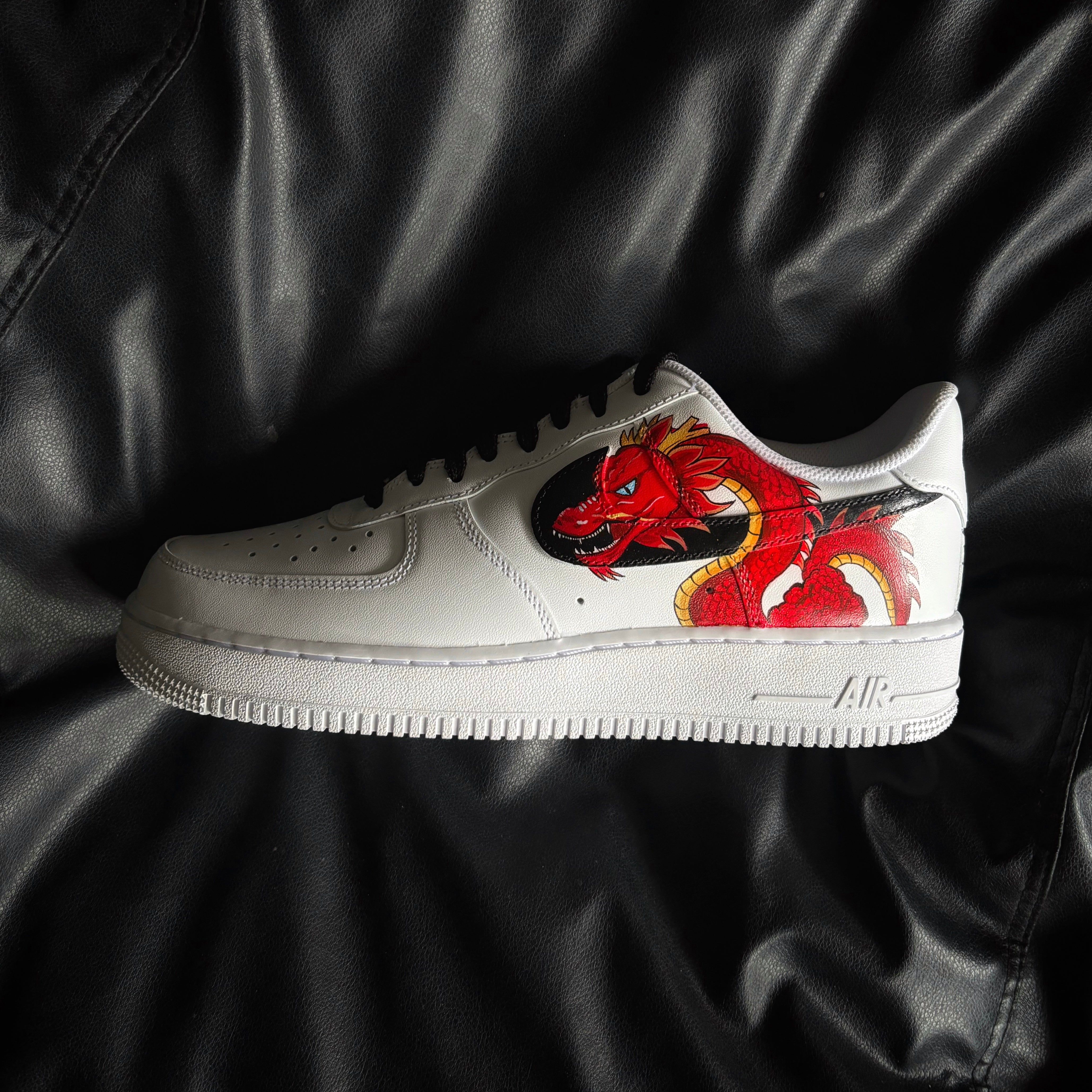 Nike Air Force 1 x Mismatched Dragon