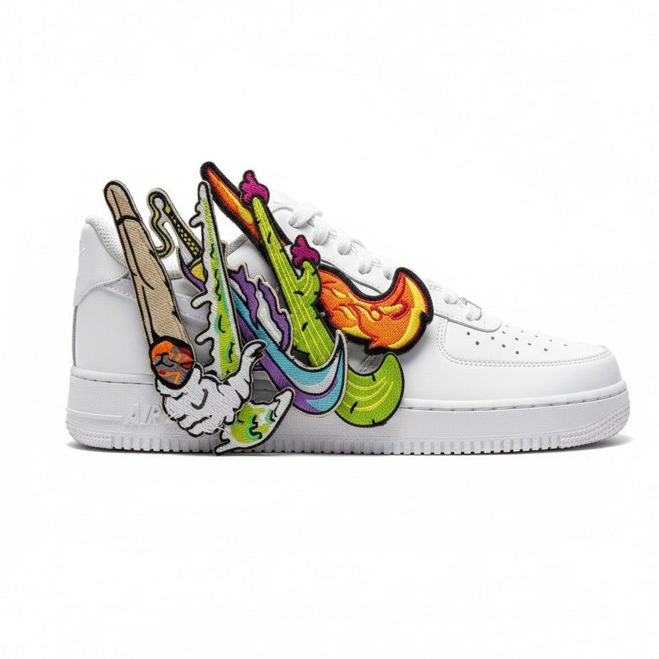 Nike Air Force x Changeable Embroidered Swooshes – Knickgasm