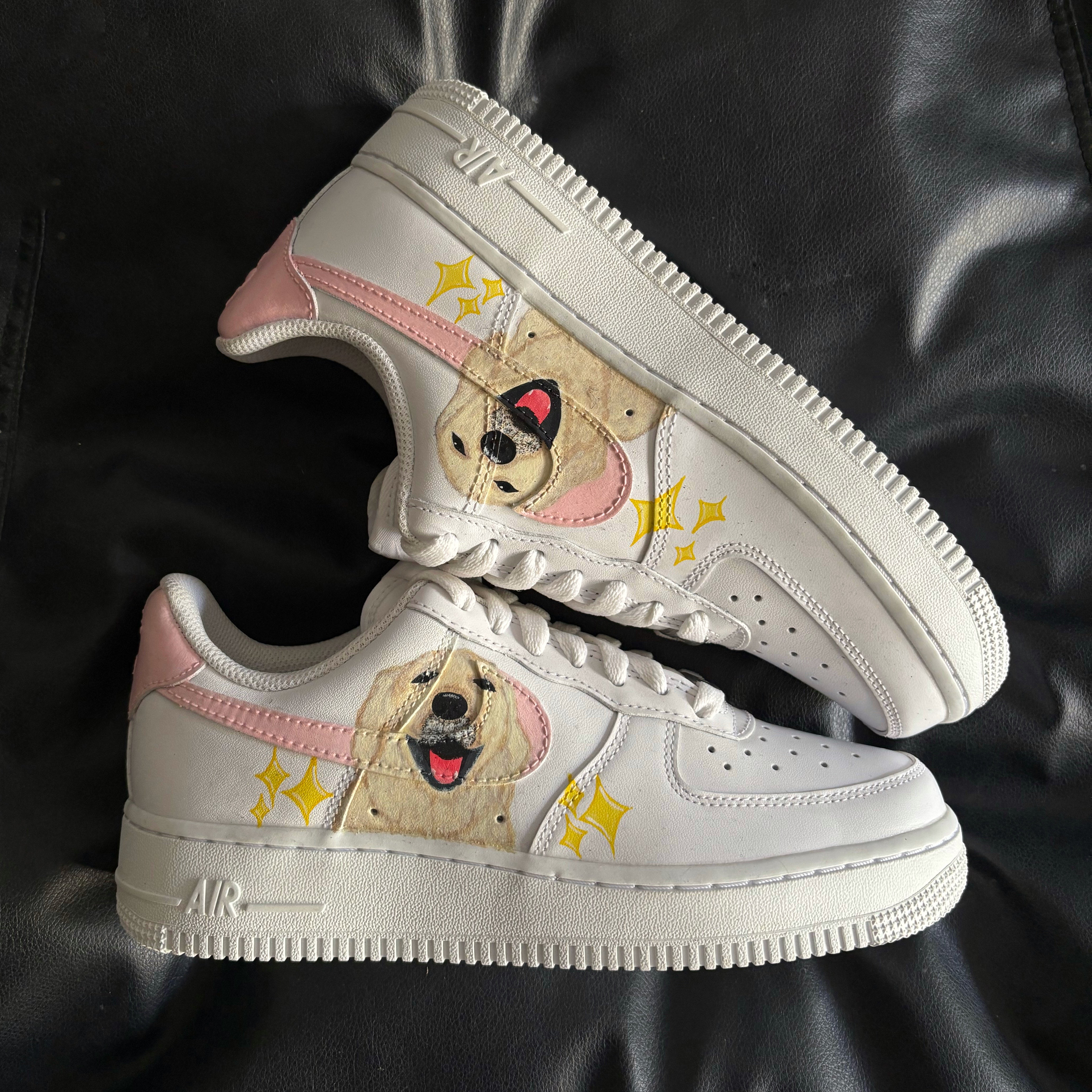 Nike Air Force 1 x Doggo (Customisable with any name)