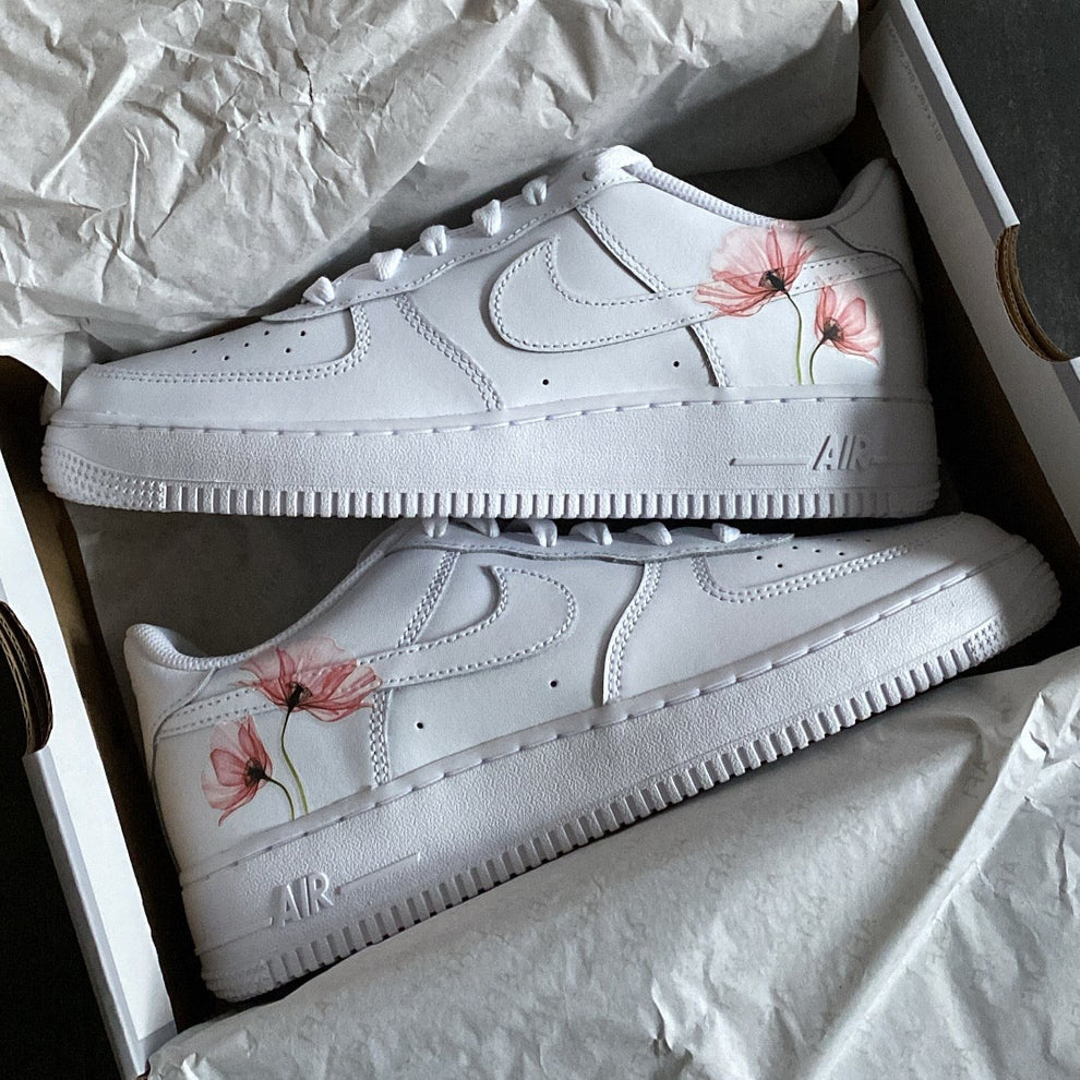 Nike Air Force x Poppy Flower - Main Image