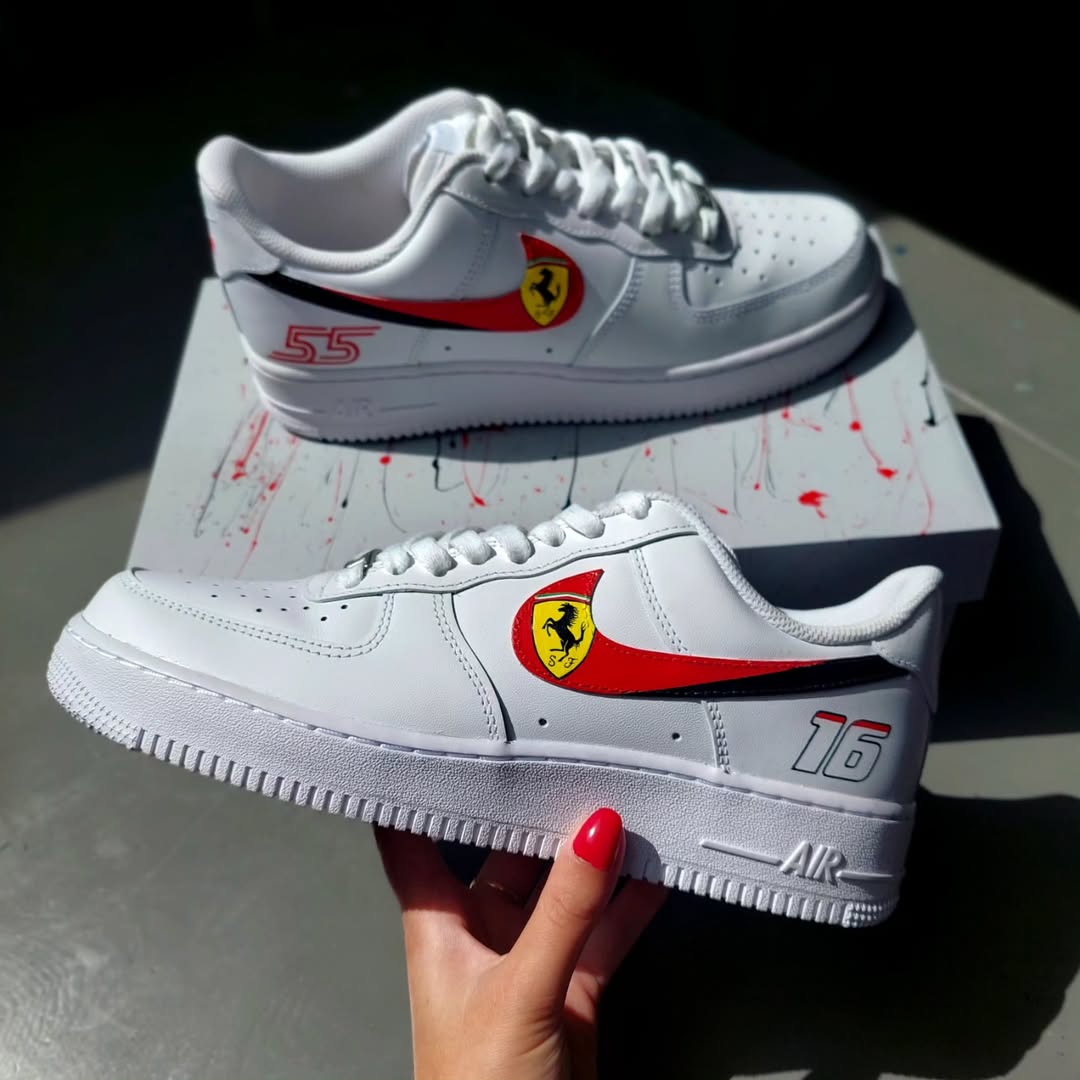 Nike Air Force 1 x Scuderia Ferrari Formula 1
