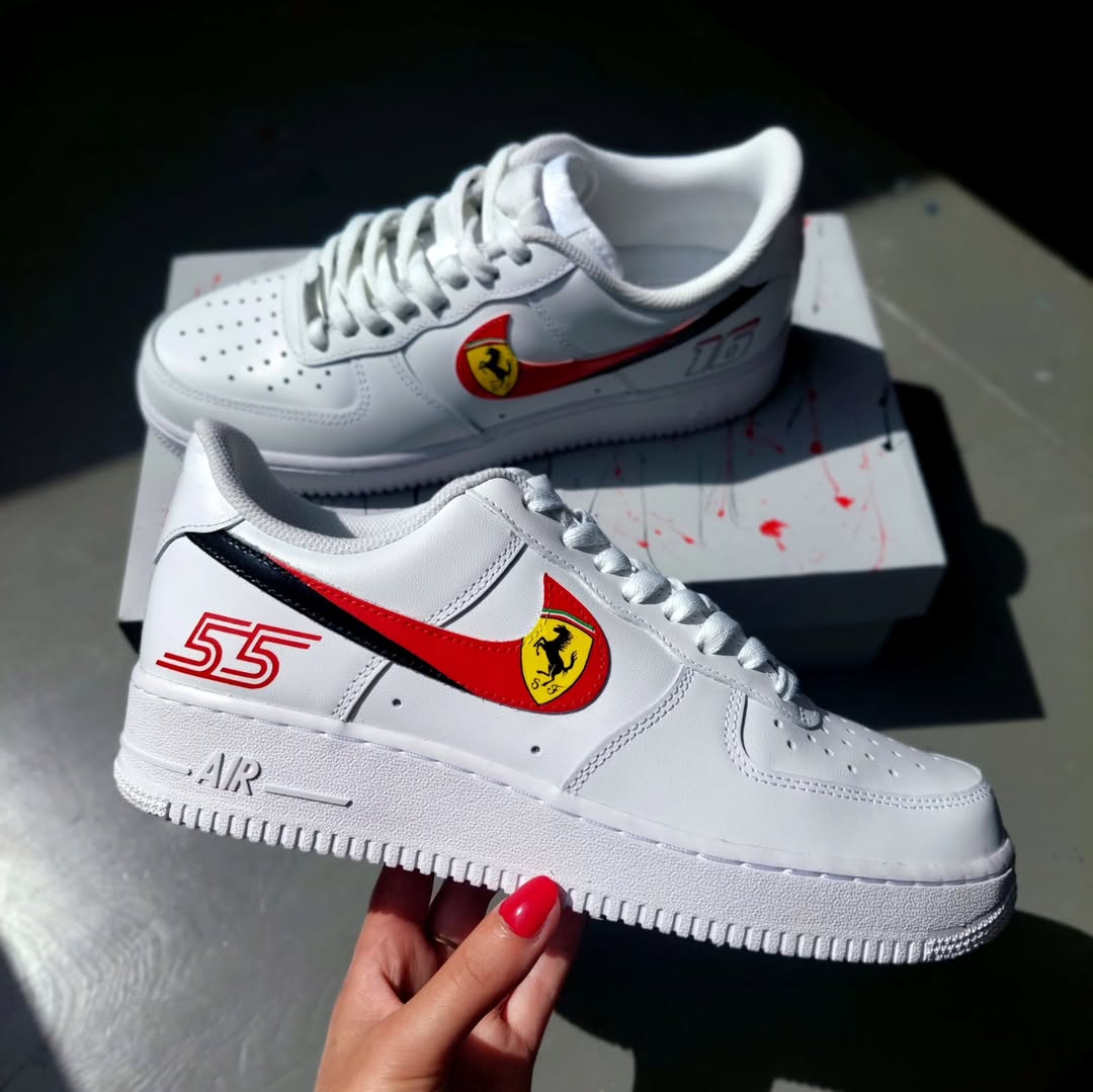 Nike Air Force 1 x Scuderia Ferrari Formula 1