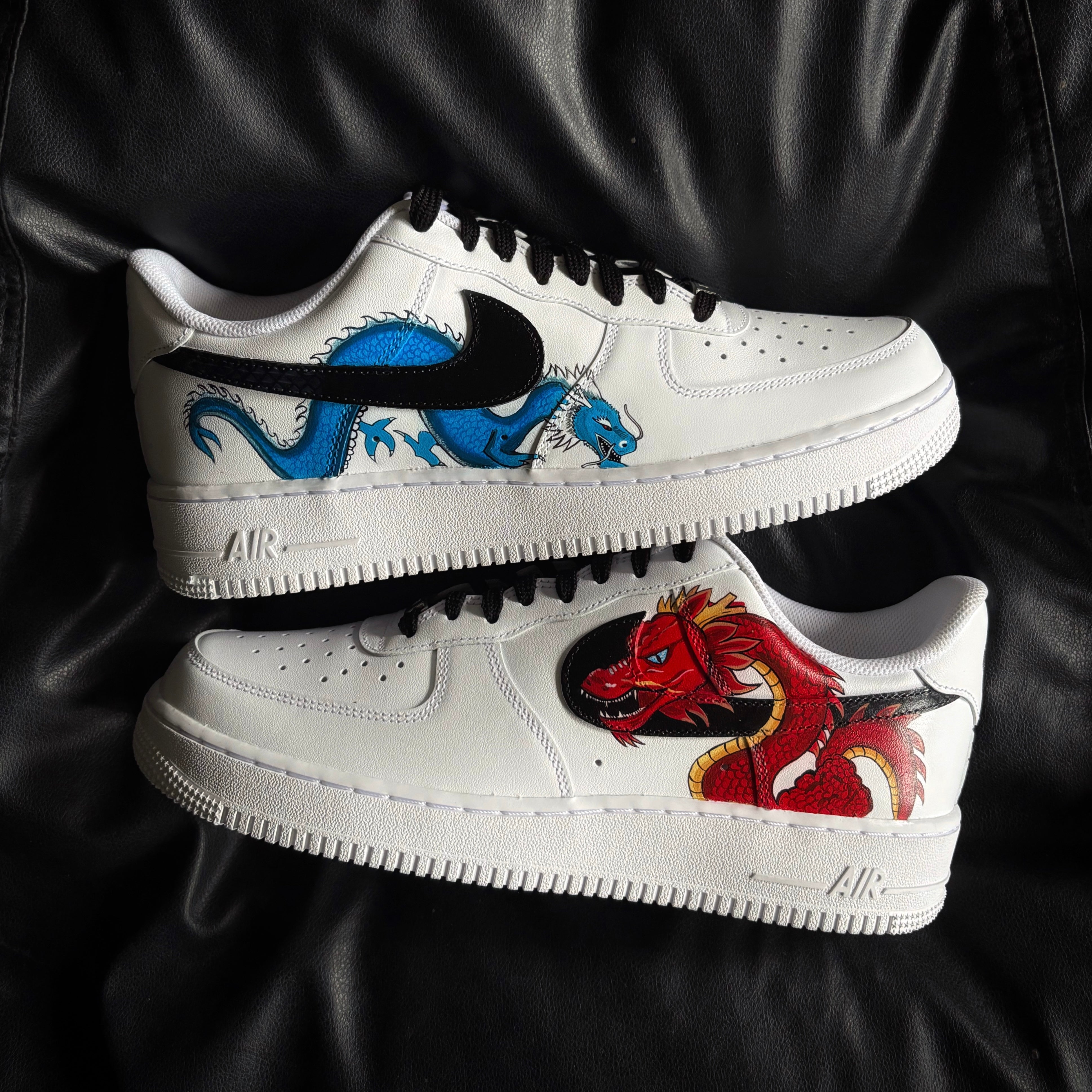 Nike Air Force 1 x Mismatched Dragon