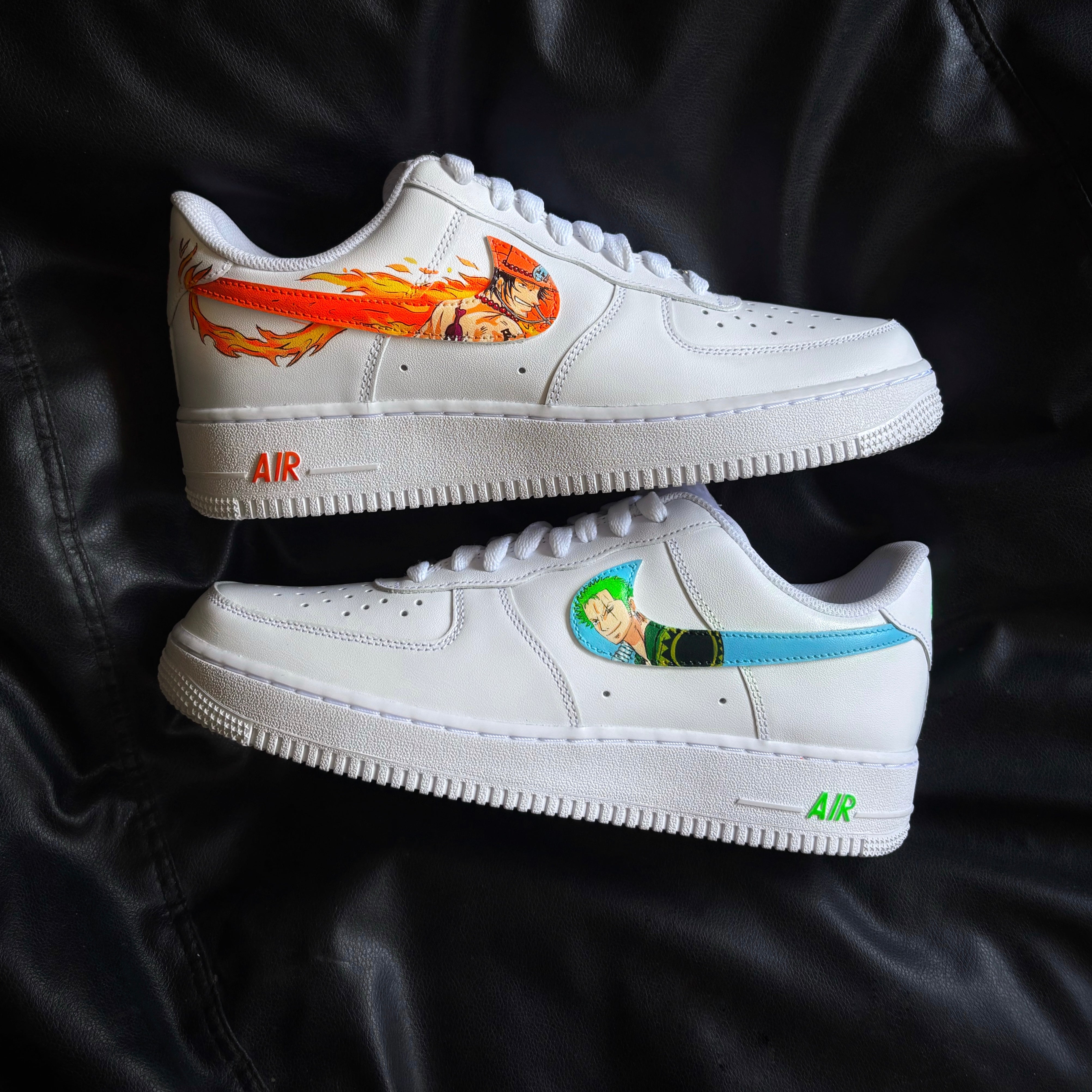 Nike Air Force 1 x One Piece Zoro x Ace