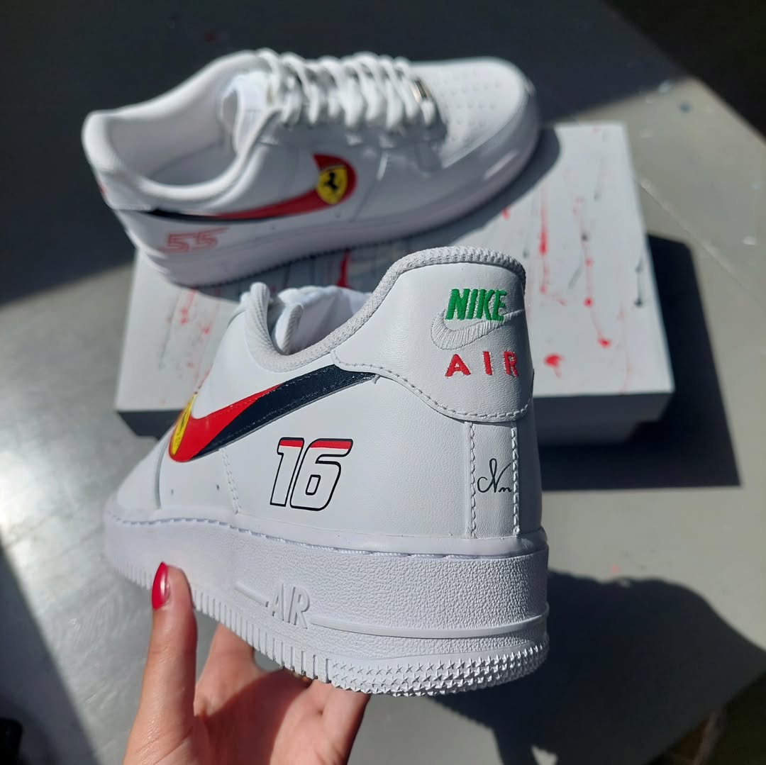 Nike Air Force 1 x Scuderia Ferrari Formula 1