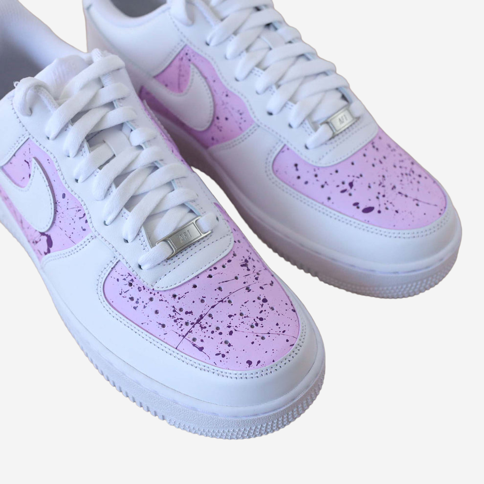 Nike Air Force 1 x Pastel Pink Splash