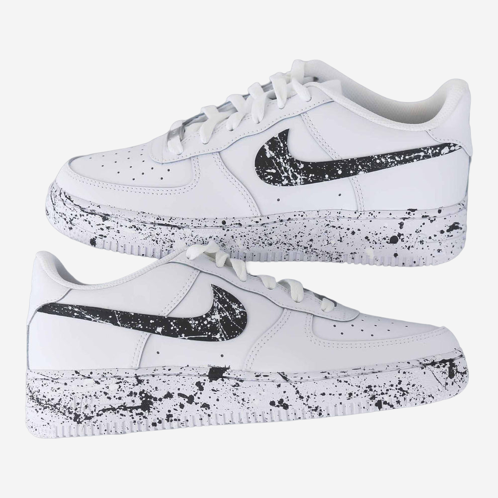 Nike Air Force 1 x Black Gradient Splash