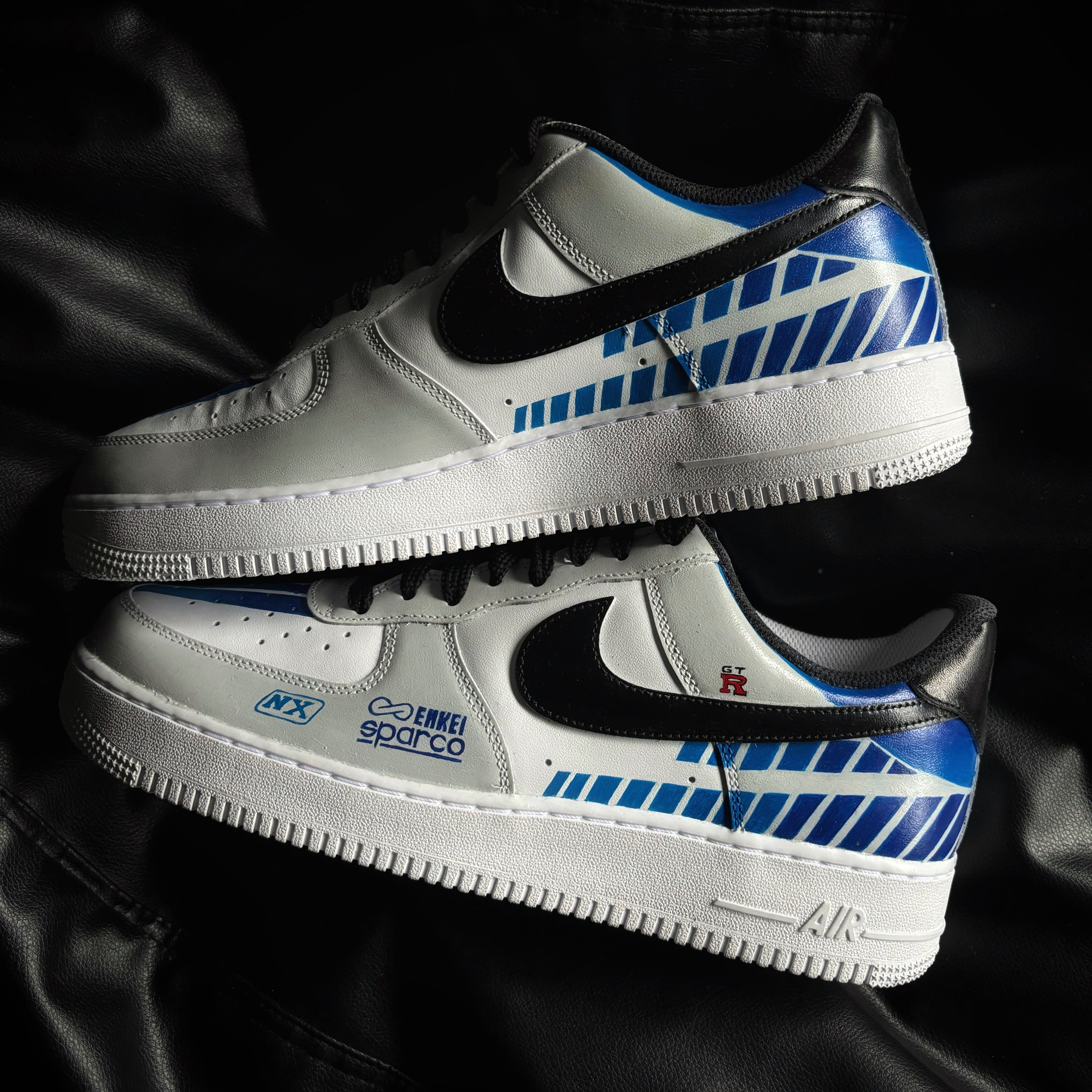 Nike Air Force 1 x Brian O Conner’s Nissan GTR R34 Skyline Knickgasm