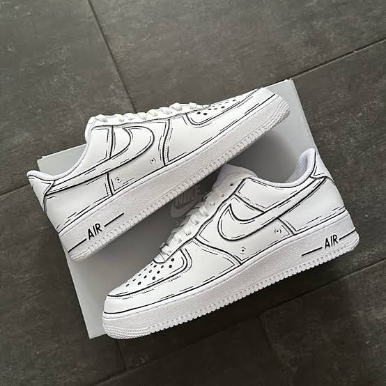 Nike Air Force 1 x Cartooned Knickgasm