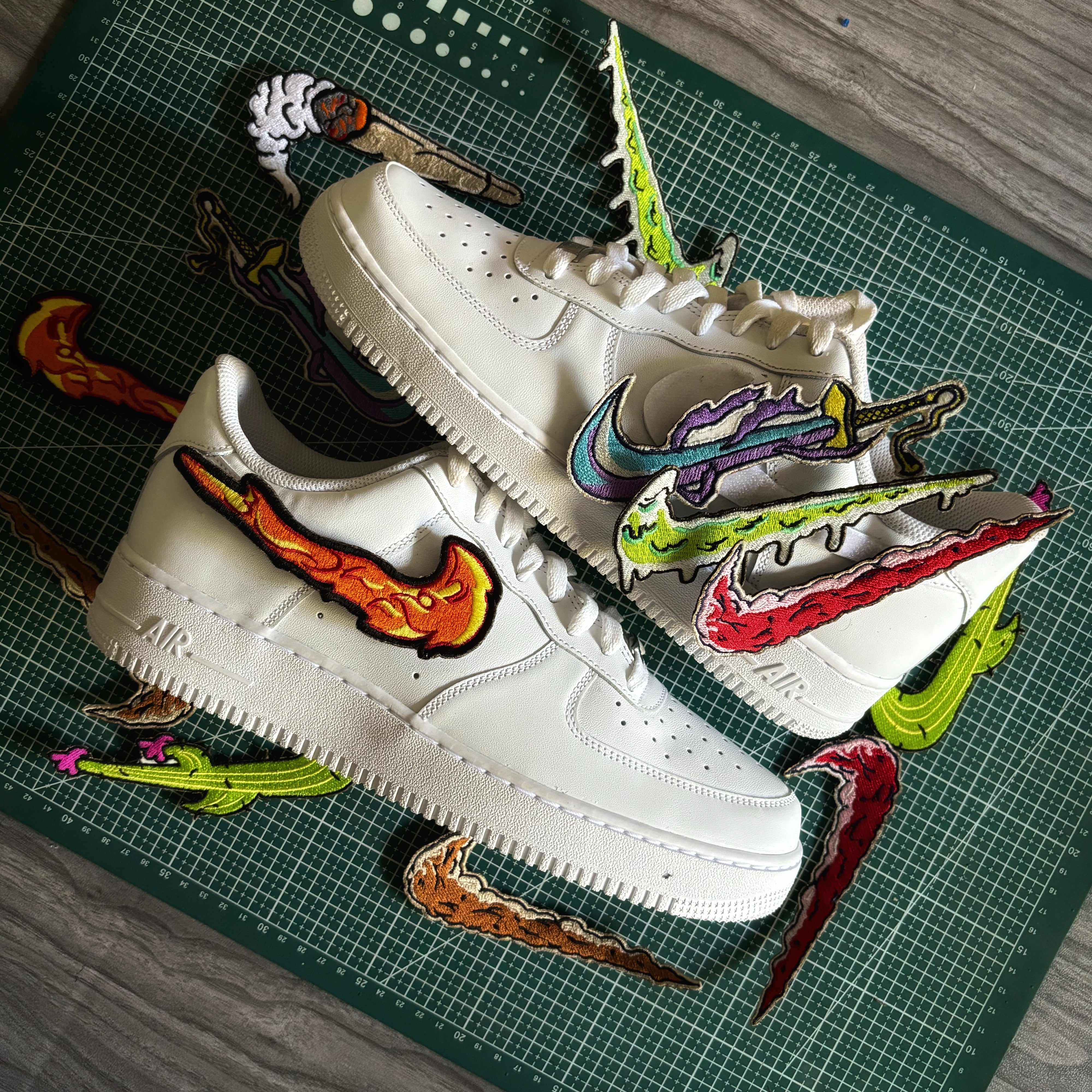 Nike Air Force x Changeable Embroidered Swooshes