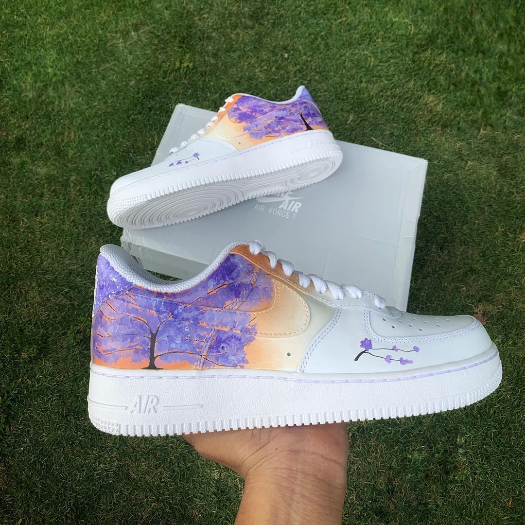 Nike Air Force 1 x Cherry Blossom Knickgasm