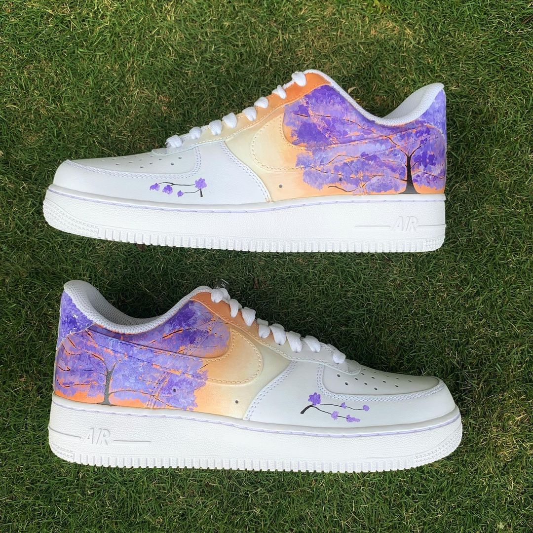 Nike Air Force 1 x Cherry Blossom Knickgasm