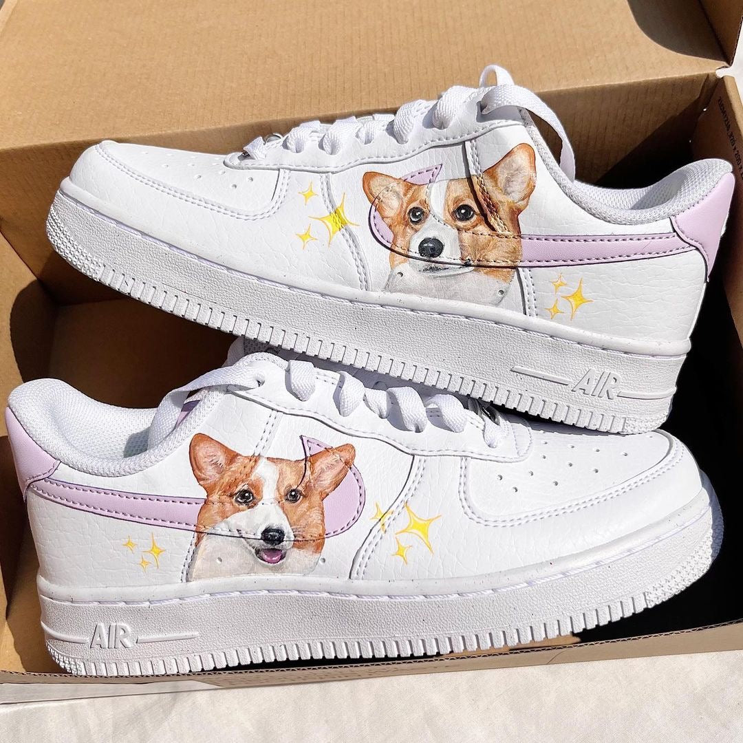 Nike Air Force 1 x Dog Potrait Knickgasm