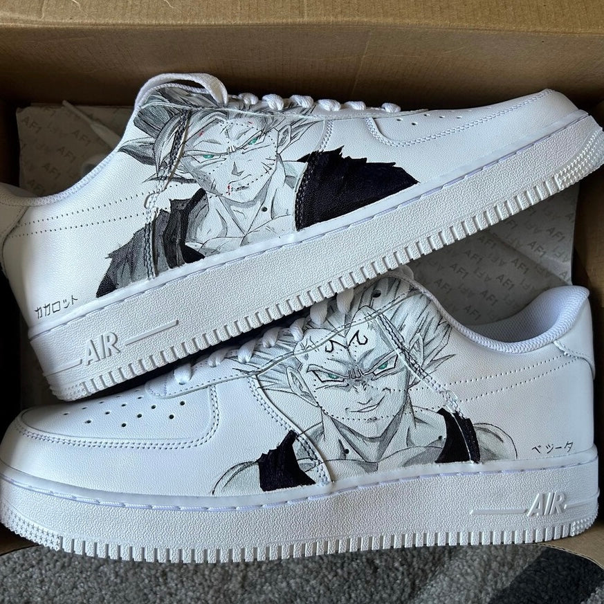 Nike Air Force x Dragon ball Z (Goku x Vegeta)1