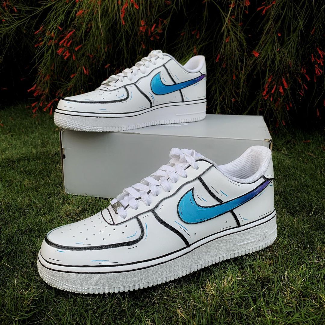 Nike Air Force 1 x Gradient Knickgasm