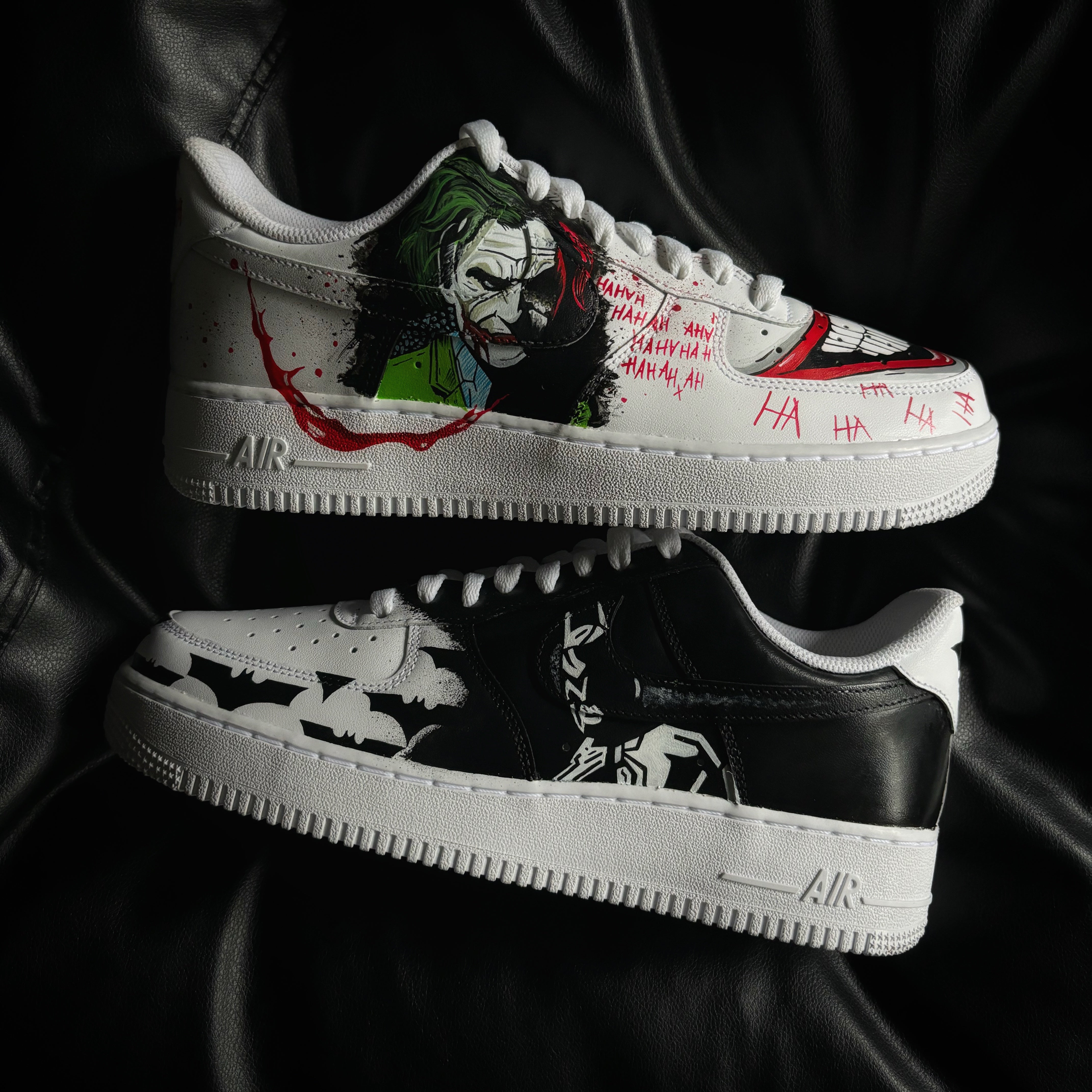 Nike Air Force 1 x Joker x Batman Knickgasm