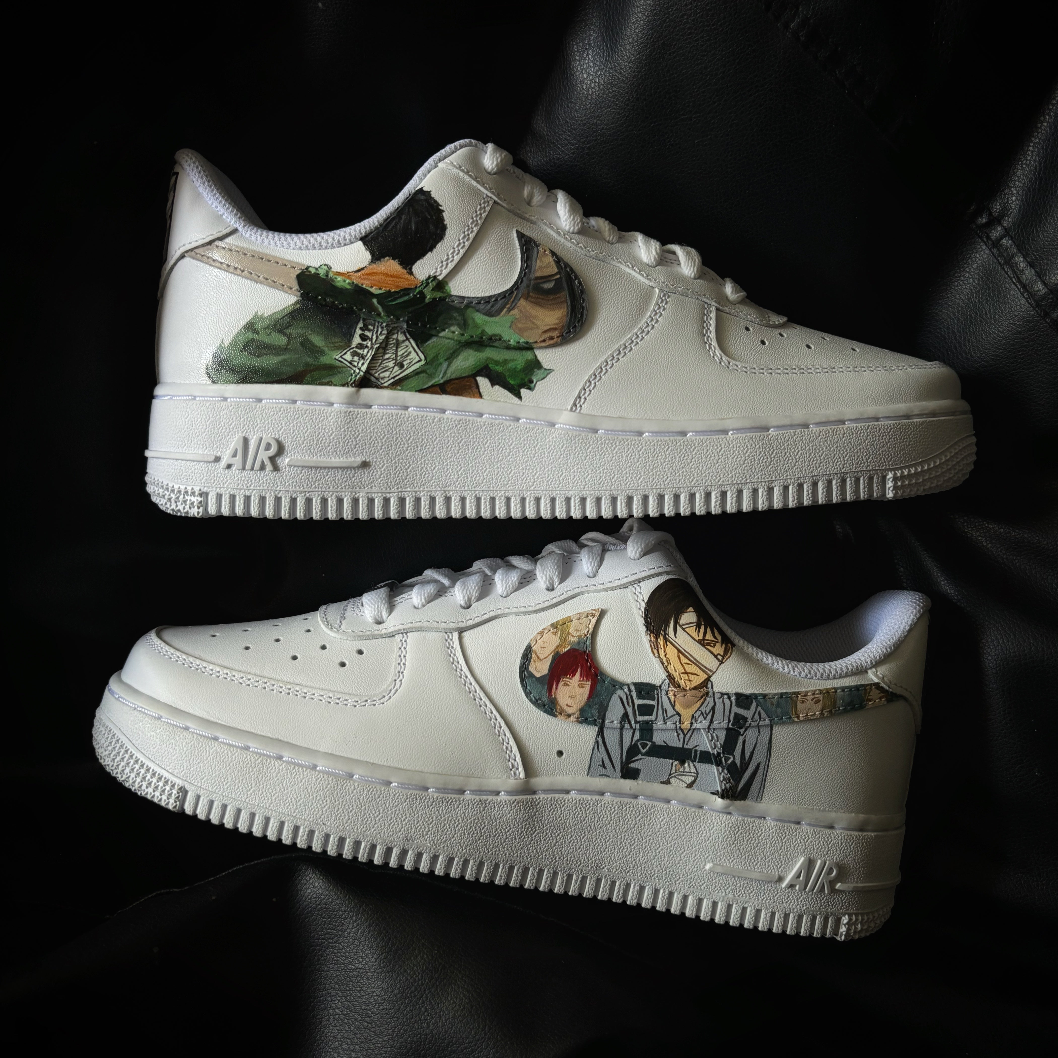 Nike Air Force x Levi x Ackerman Attack On Titan - Main Image