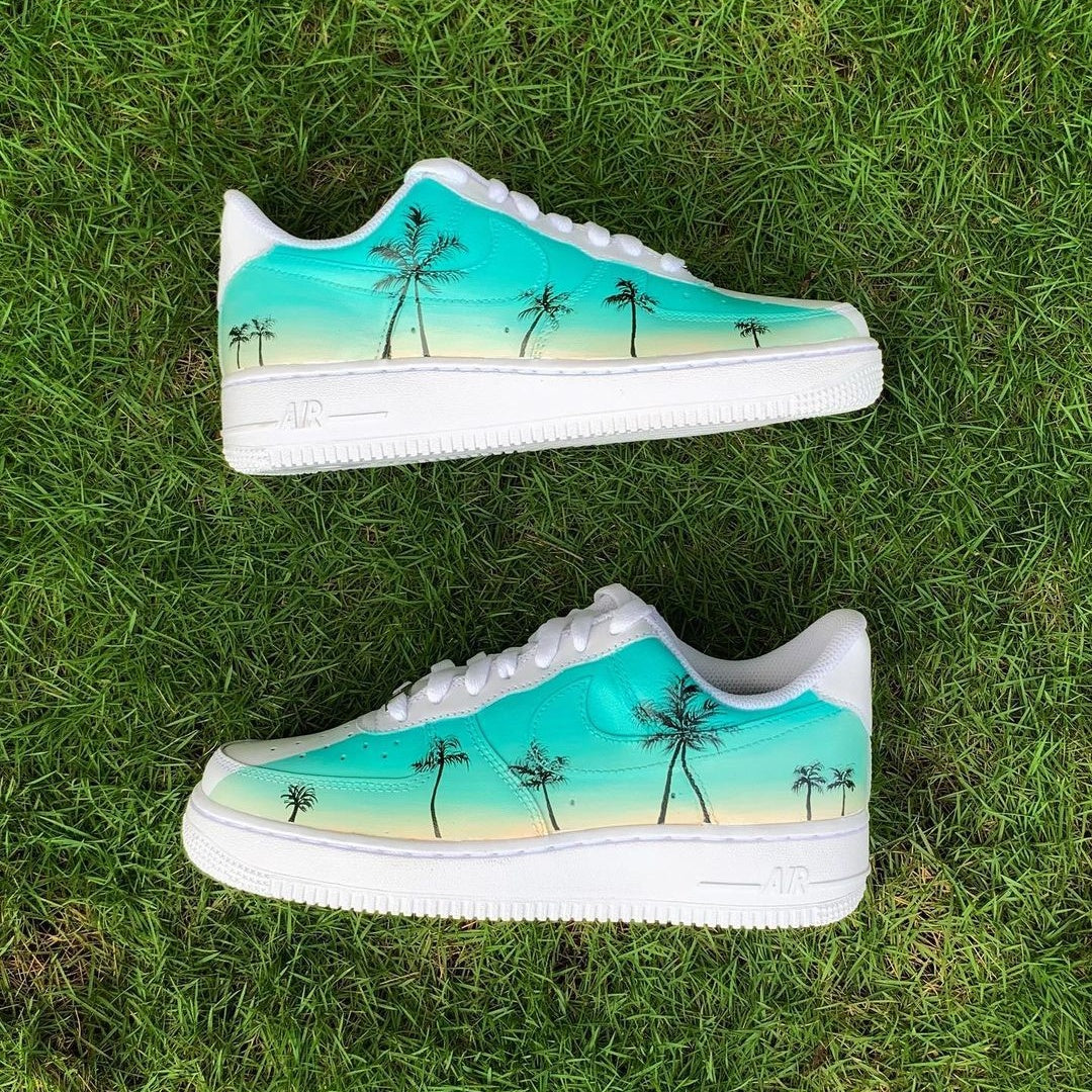 Nike Air Force x Miami Palm Tree – Knickgasm - Main Image