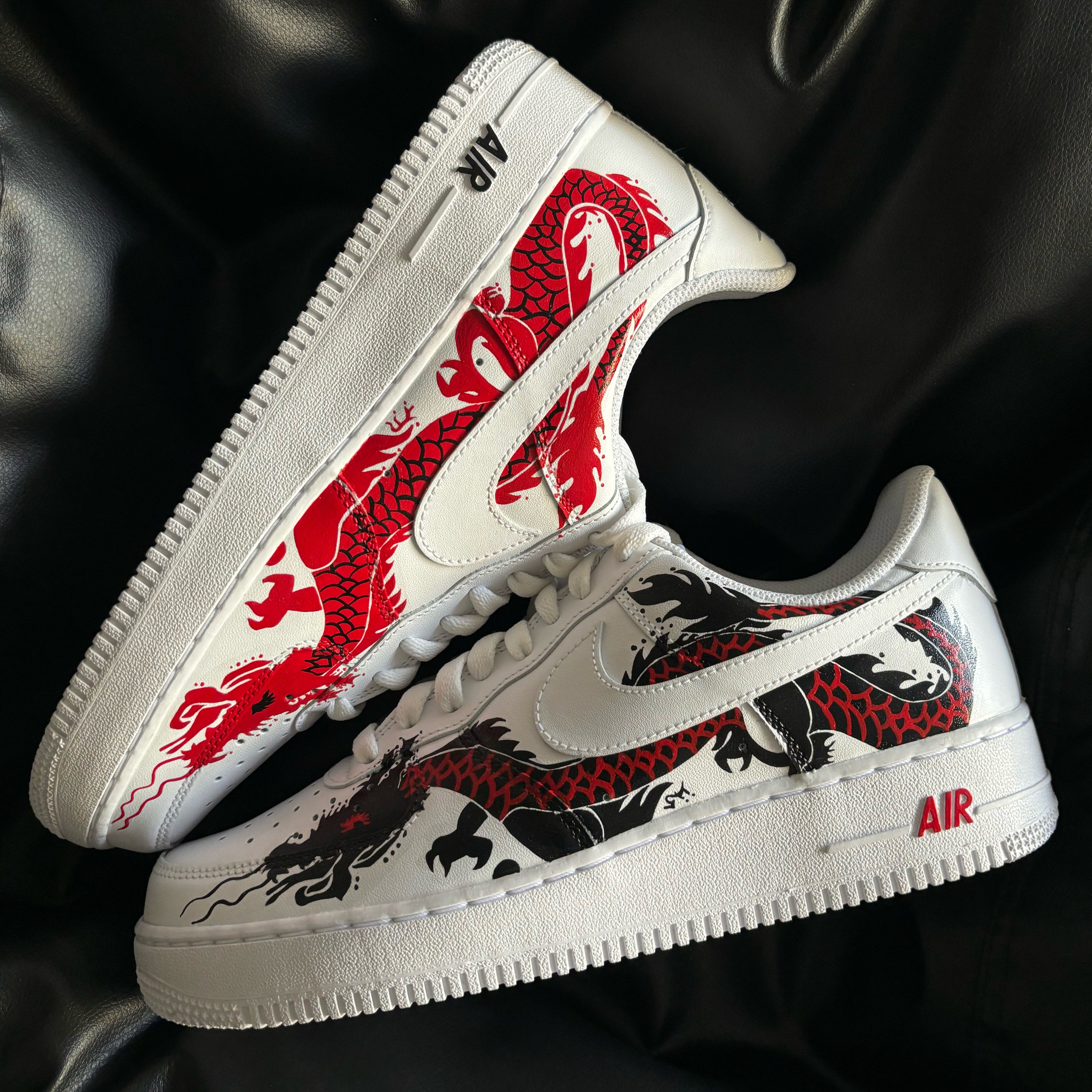 Nike Air Force 1 x Mismatched Dragon Knickgasm