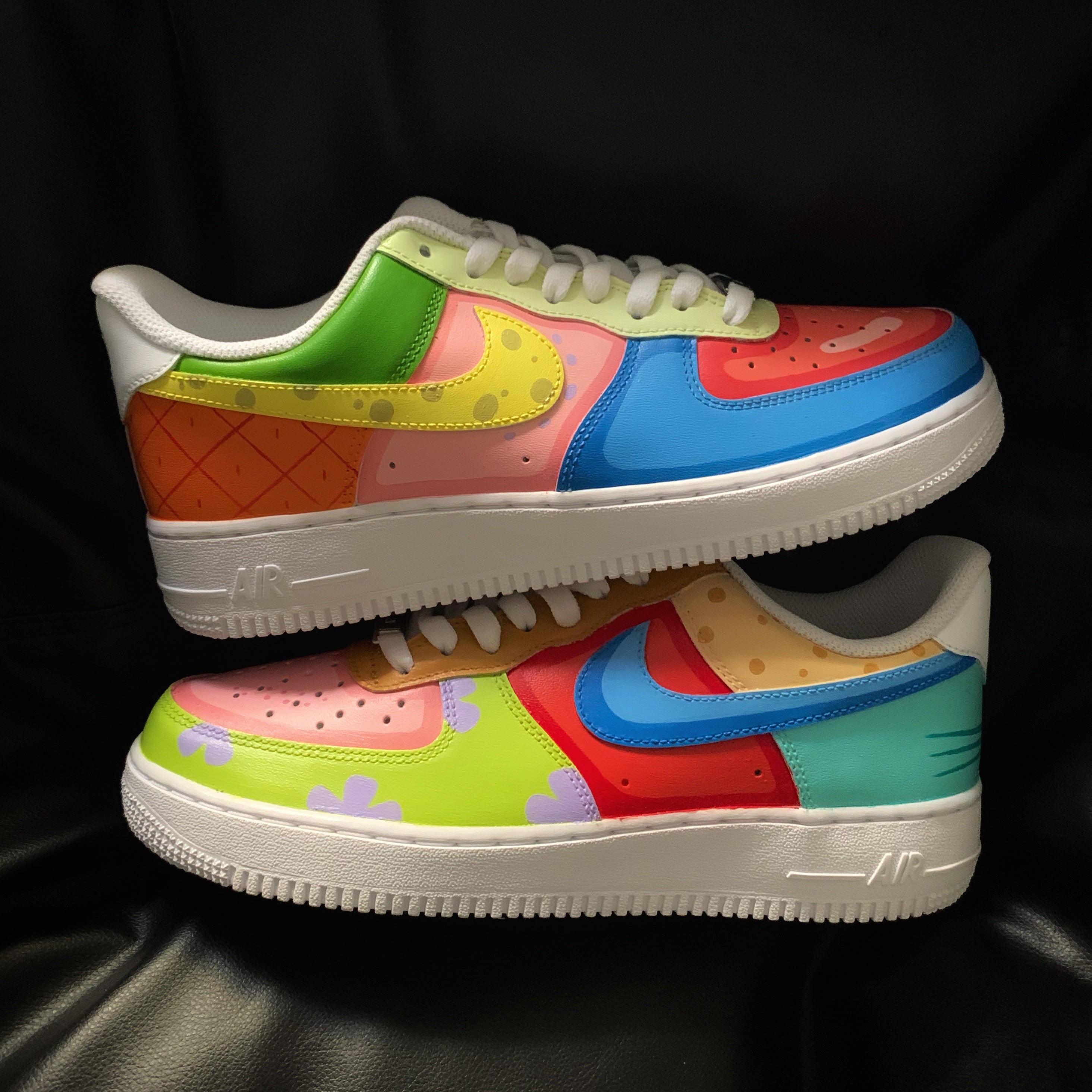 Nike Air Force 1 x Sponge Bob Pastels Knickgasm