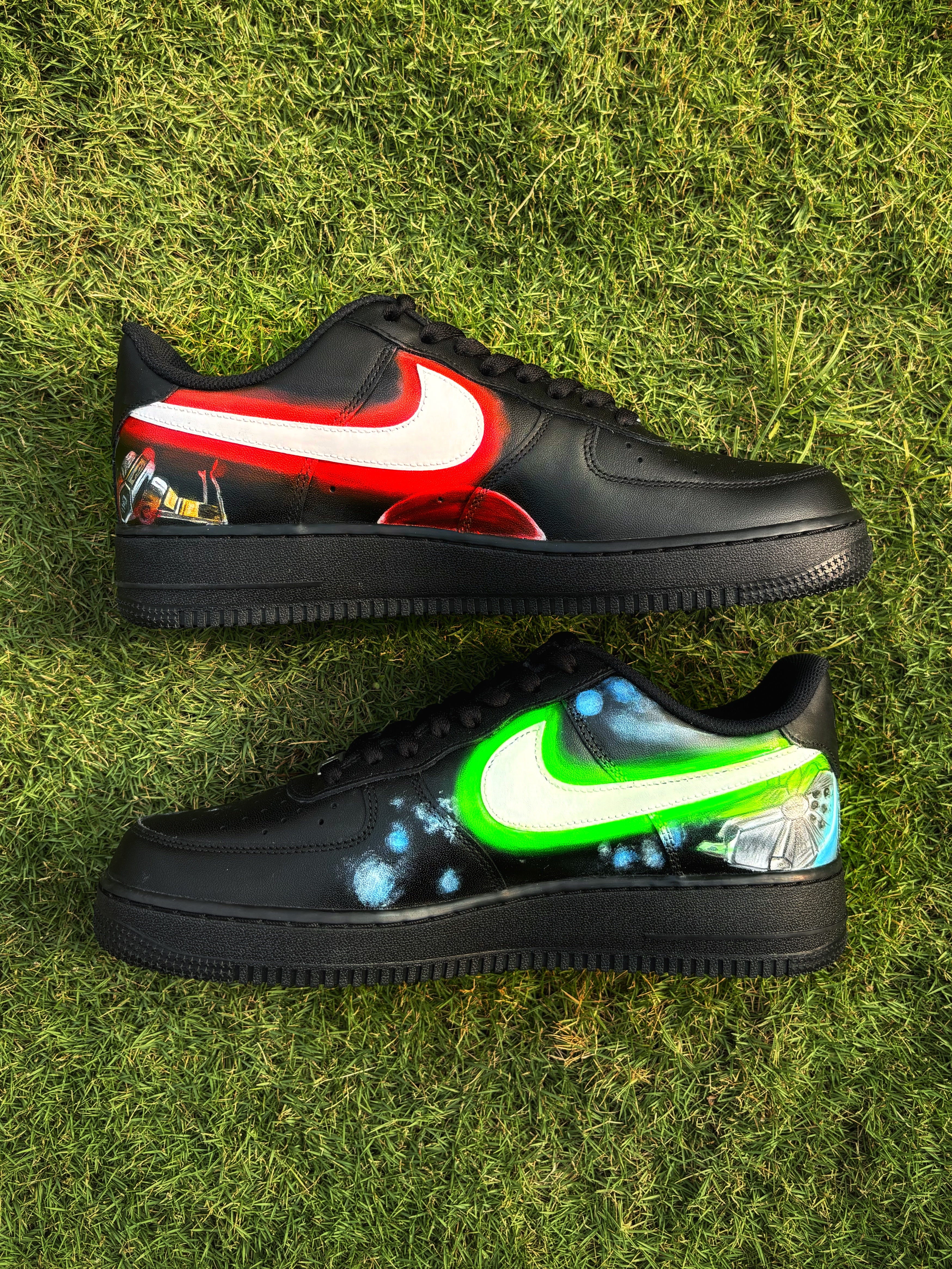 Nike Air Force 1 x Yoda x Darth Vader Knickgasm