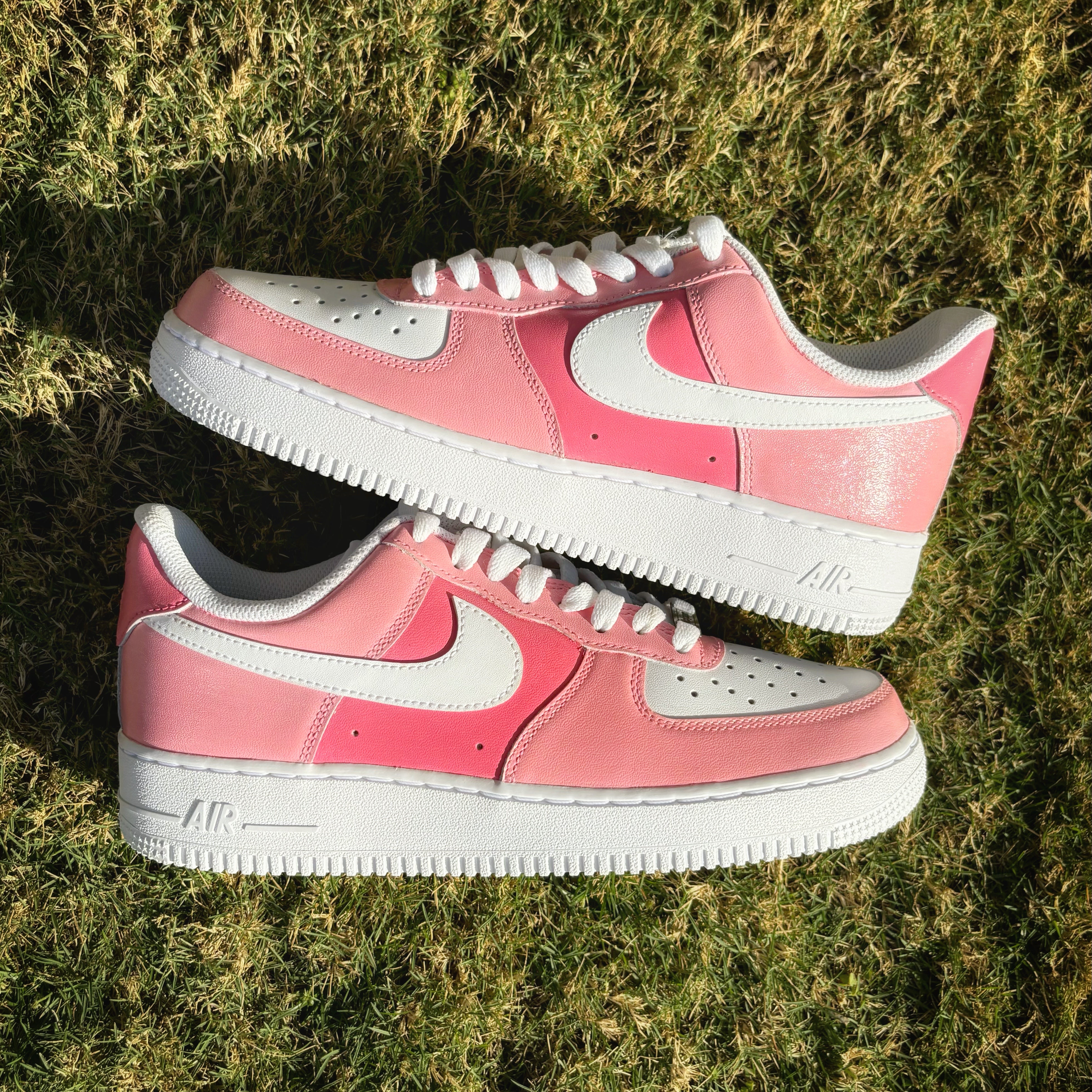 Nike Air Force 1 x pastel pink Knickgasm