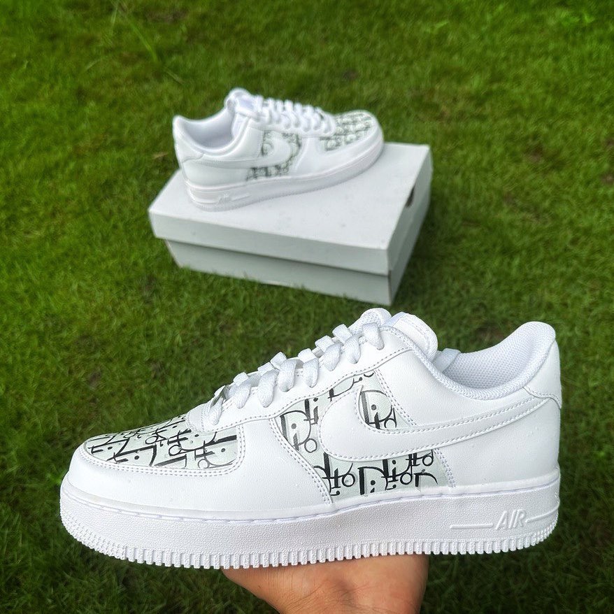 Dior Jordan Air Force Dior Nike Af1 Scarpe Air Force Jordan Custom