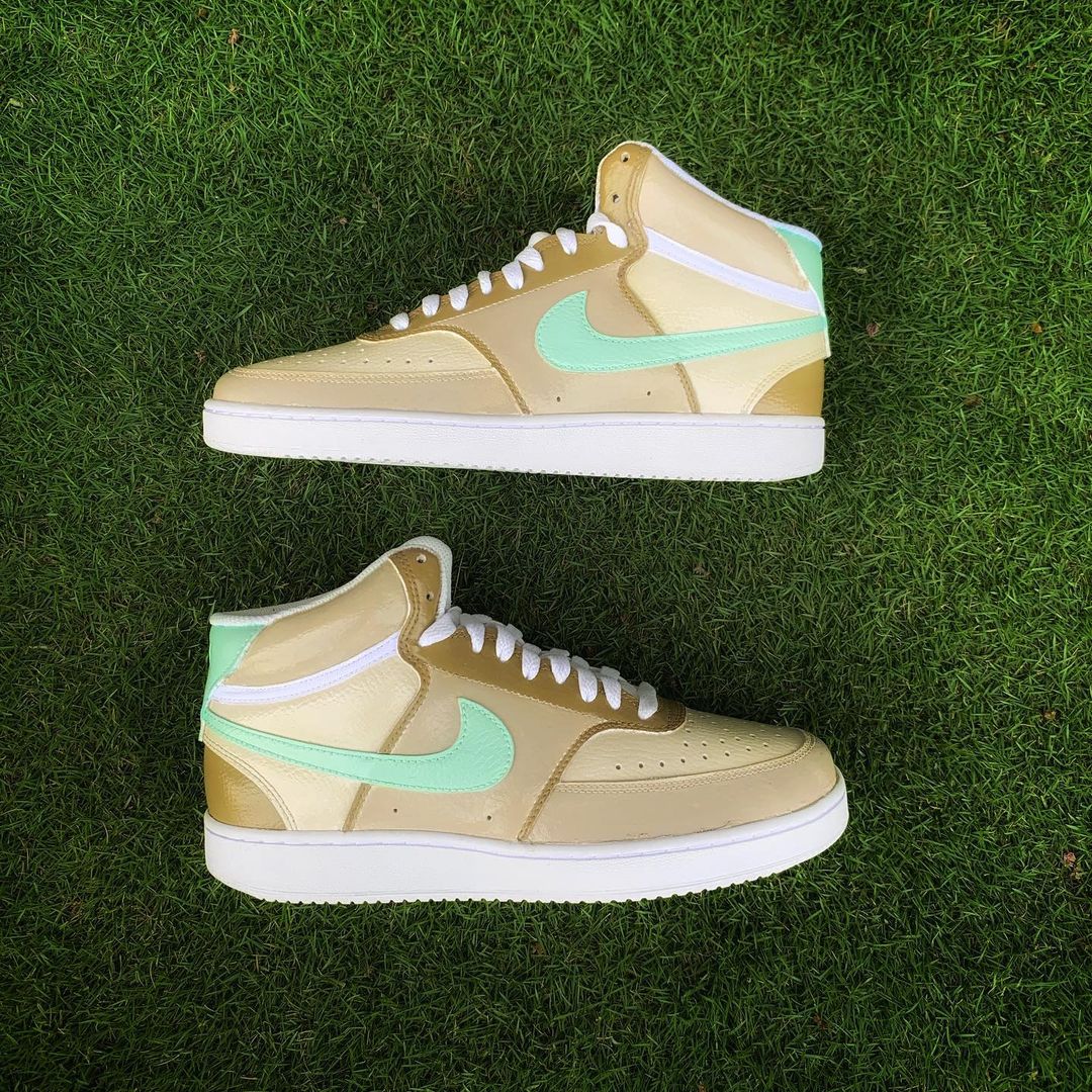 Nike Court Vision Mid x Mocha Knickgasm