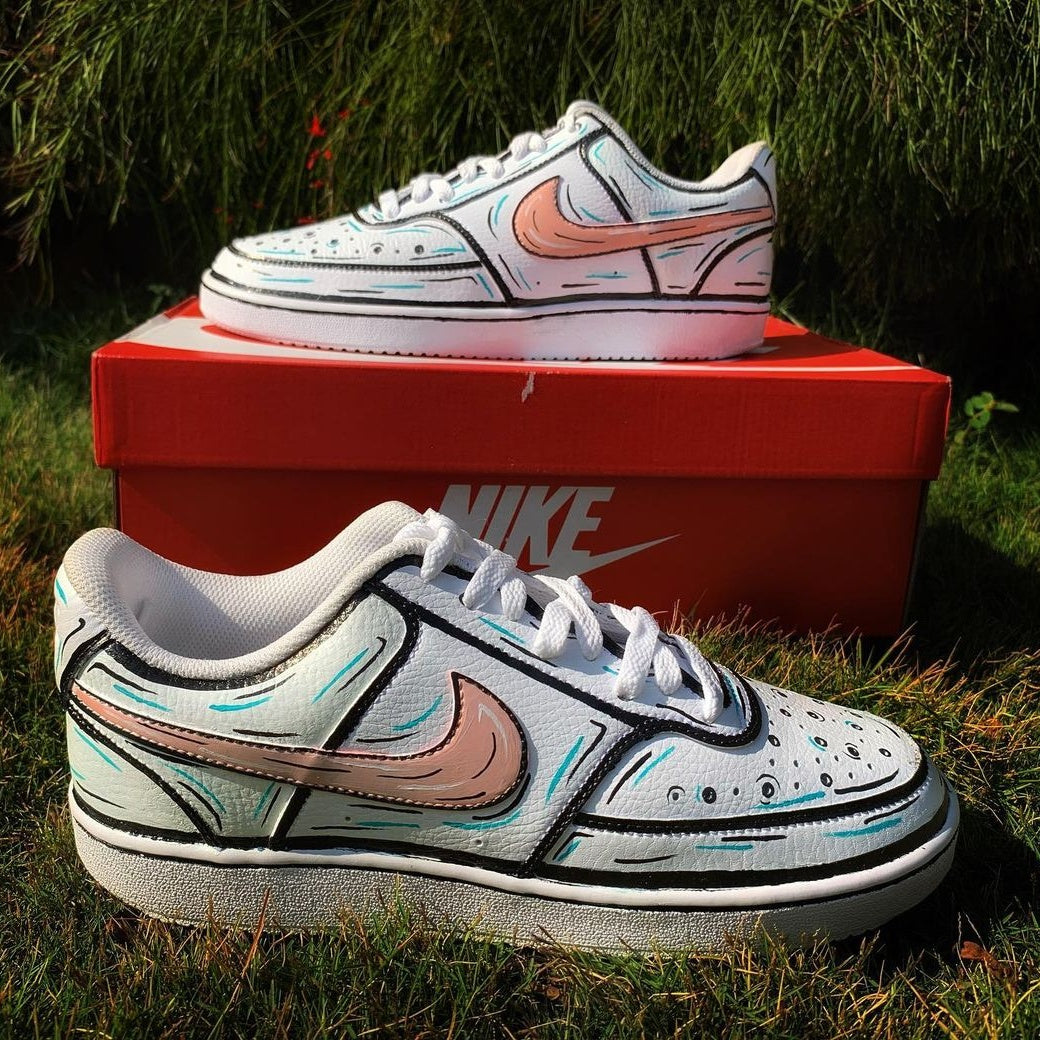 Nike Court Vision x Cartoon Knickgasm