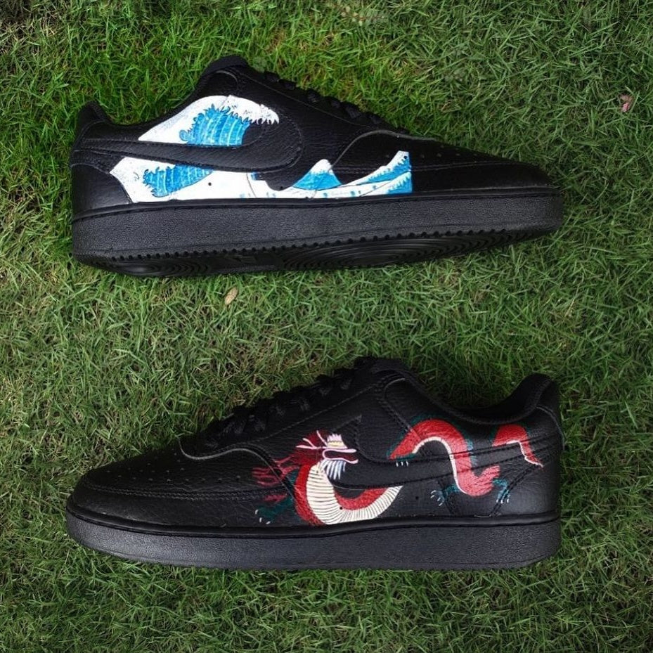 Nike Court Vision x Dragon And Waves Knickgasm