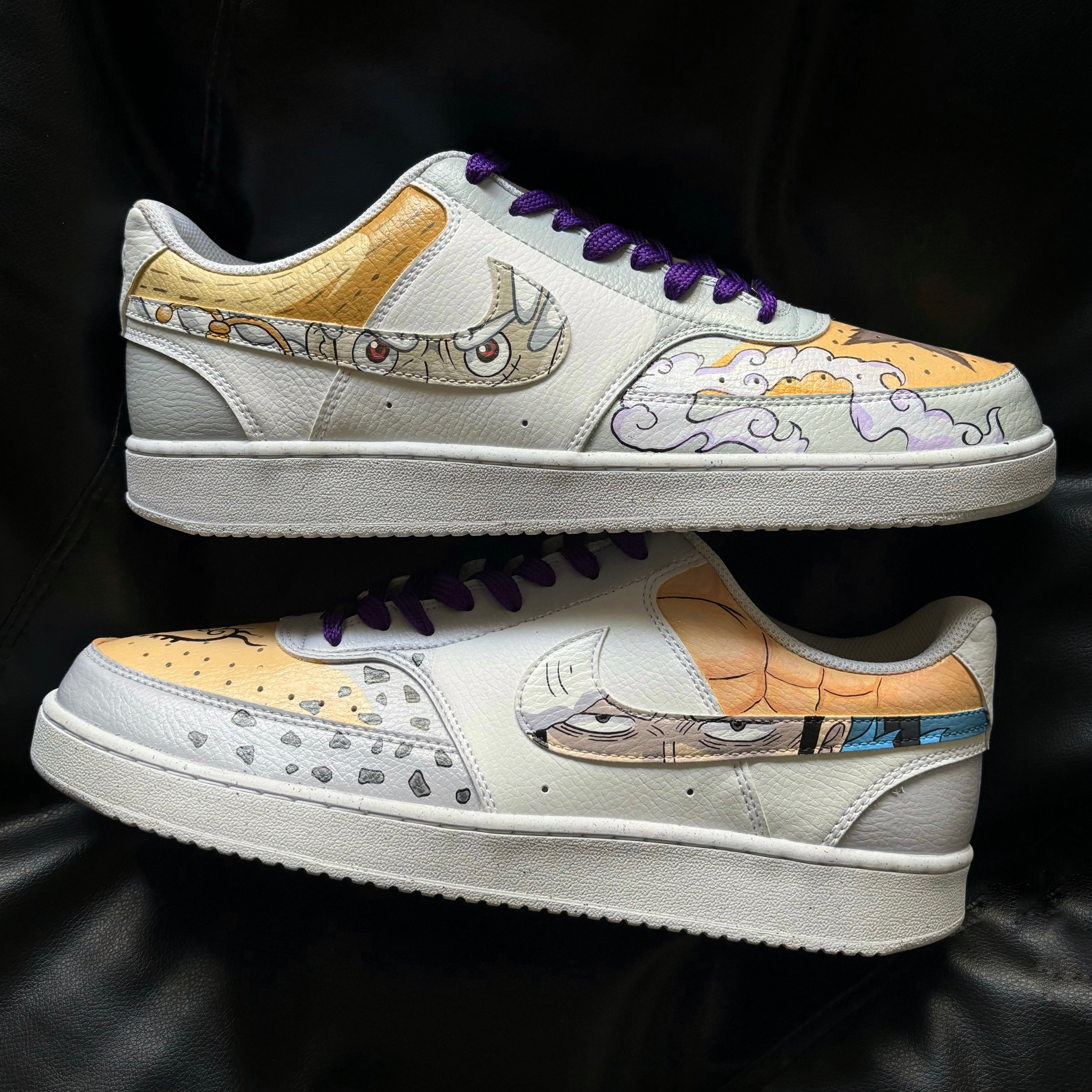 Nike Court Vision x Luffy Gear x Law - Main Image