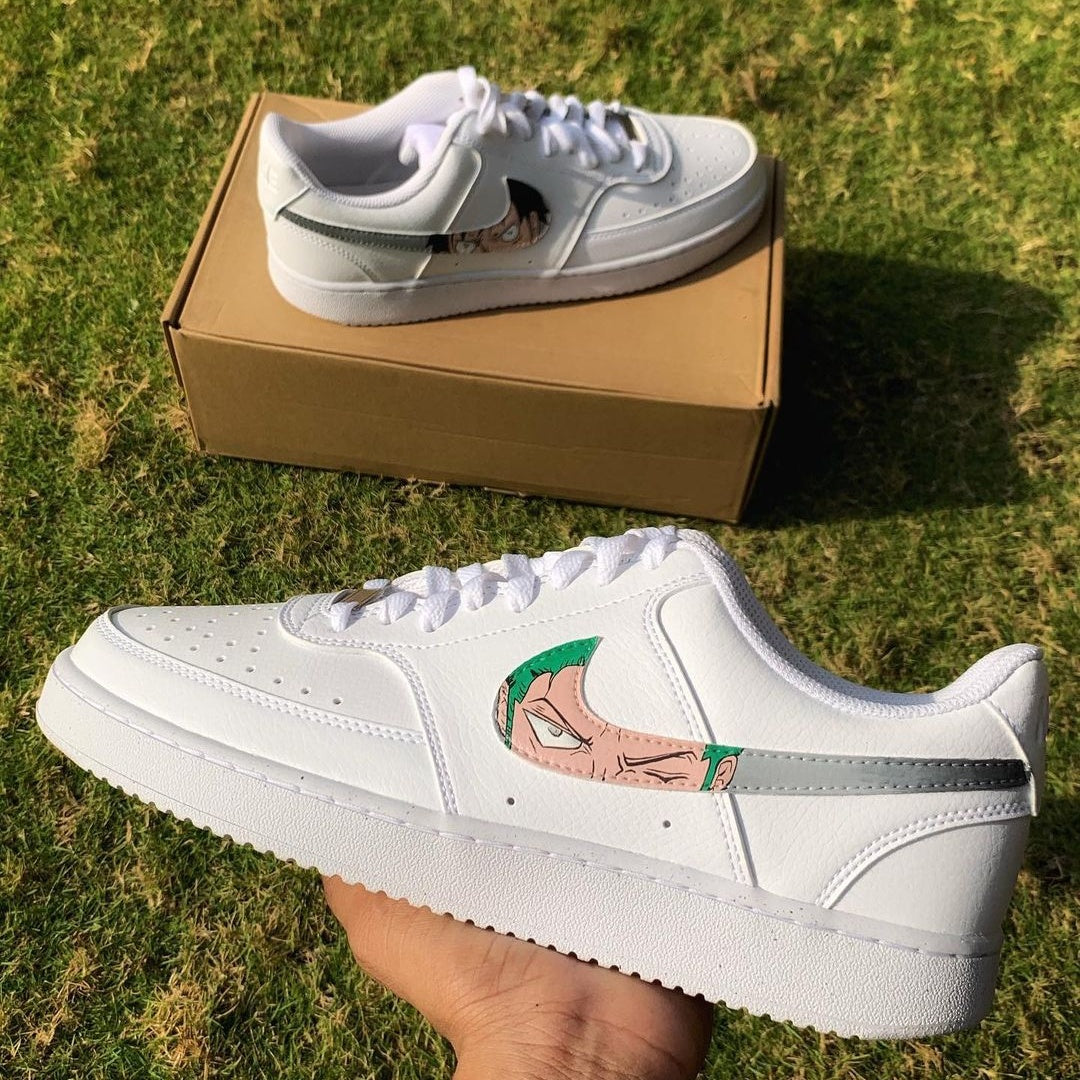 Nike Court Vision x Luffy Zoro Knickgasm