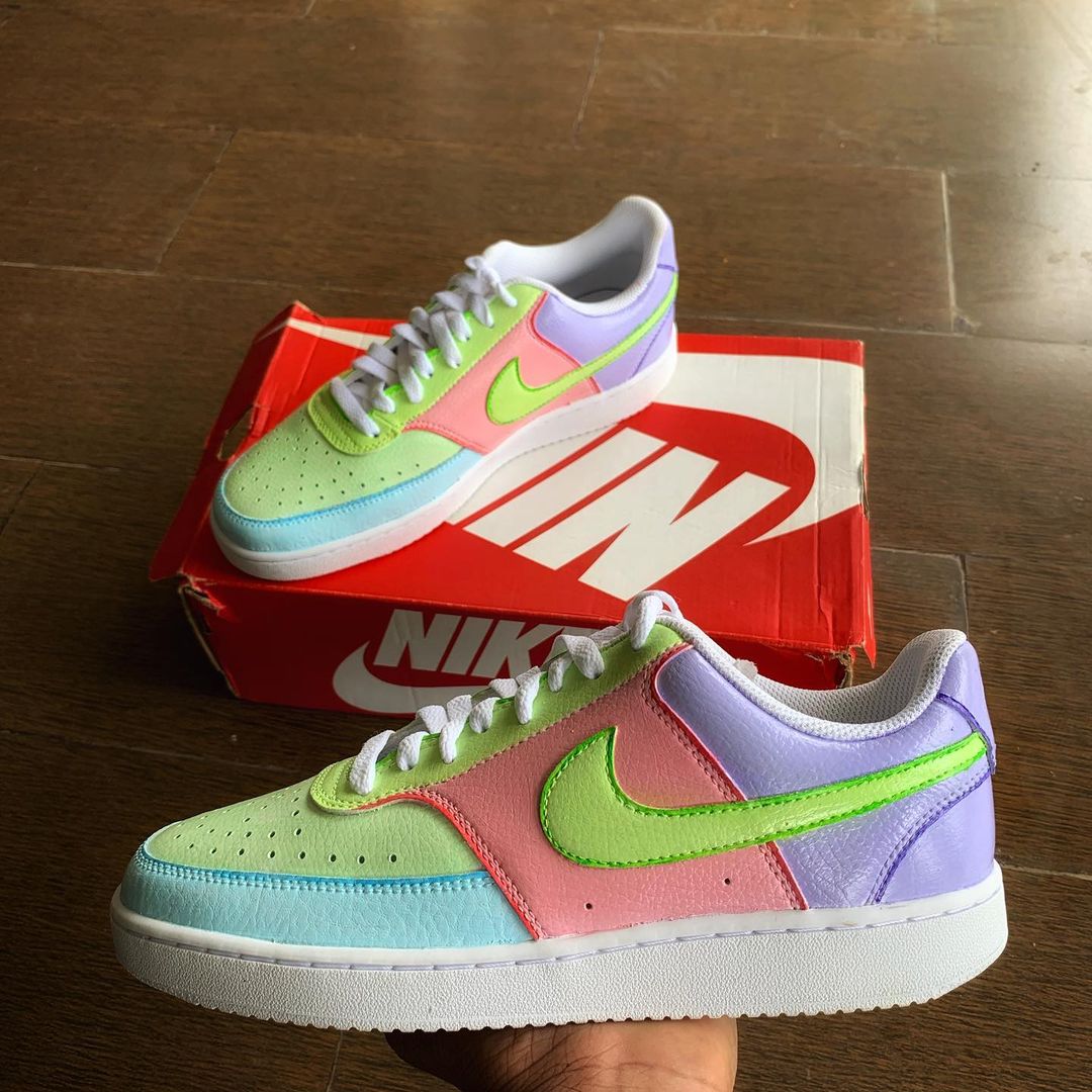 Air Force Nike Court Vision Colores Nike Court Vision X Pastel