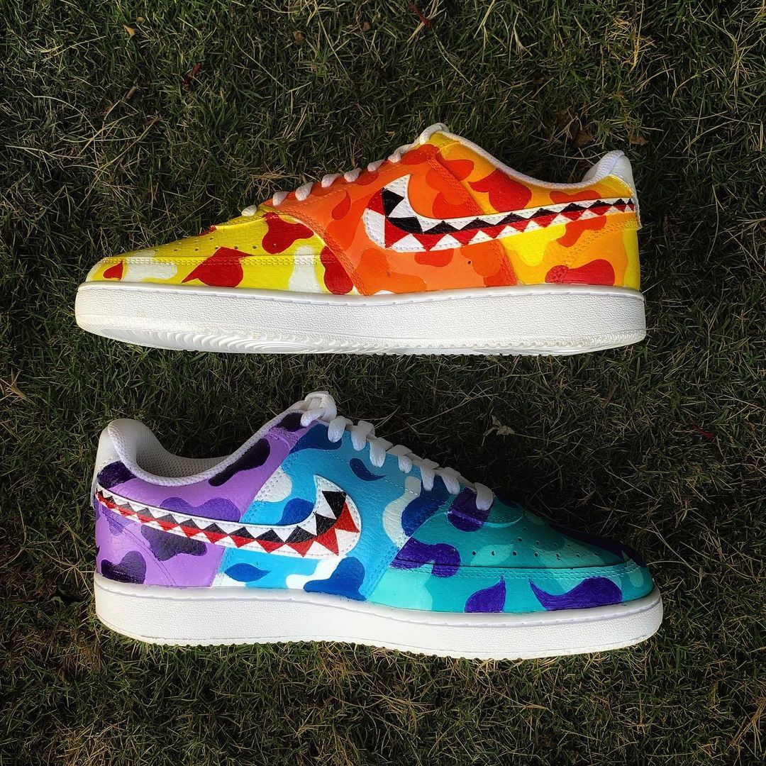 Nike Court Vision x Reversed Mismatched Knickgasm