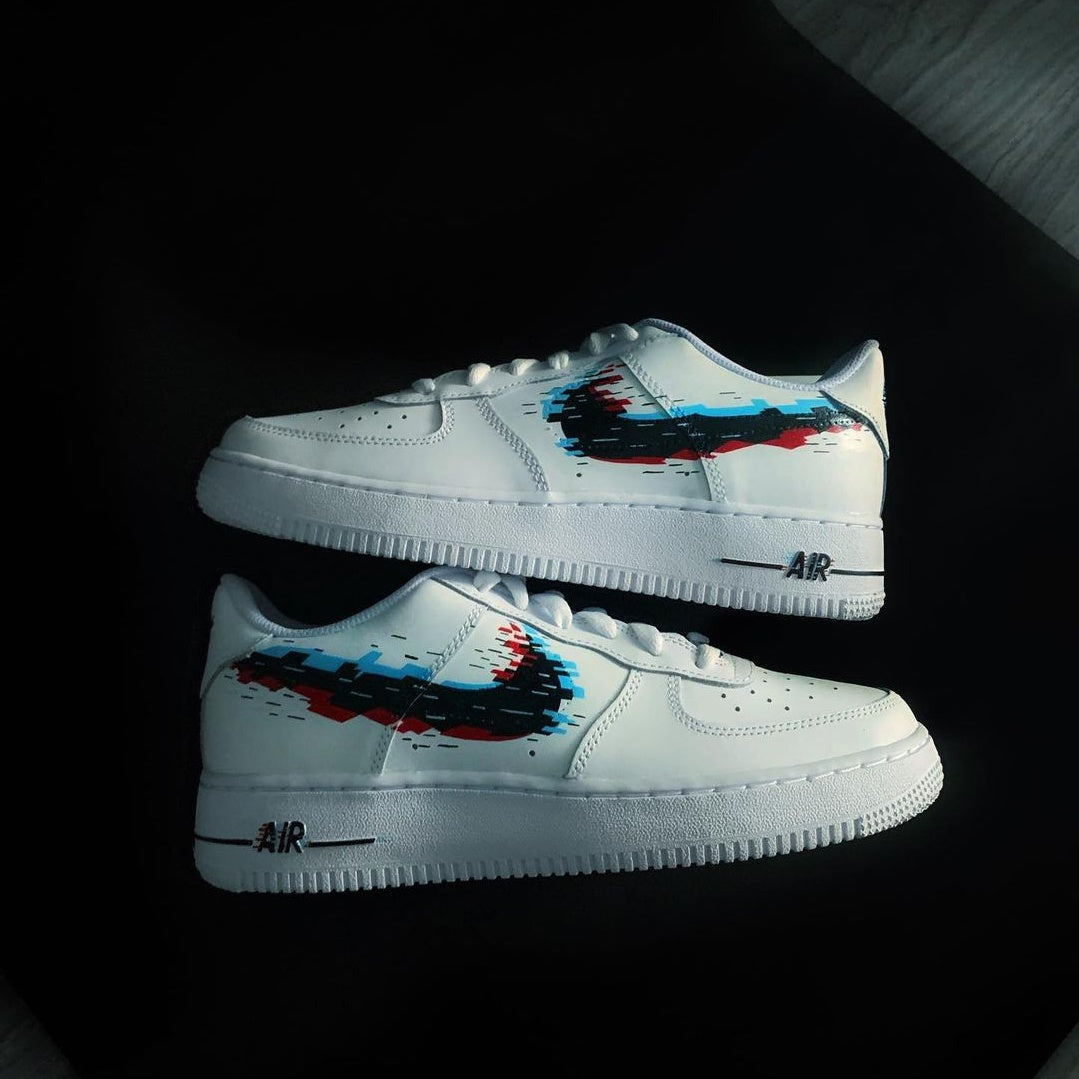 Nike glitch custom Clearance