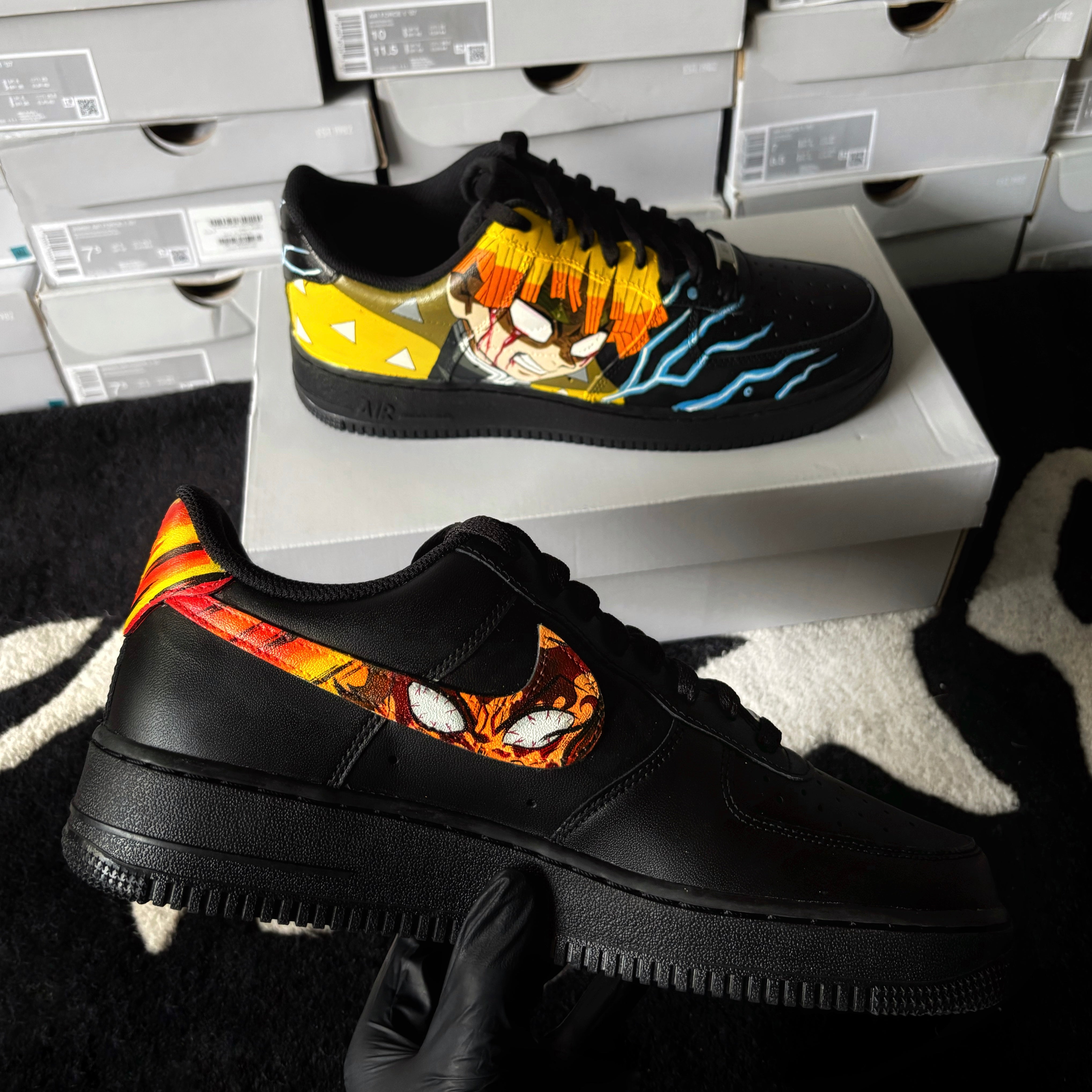 Nike Air Force 1 x Tanjiro x Zenitsu