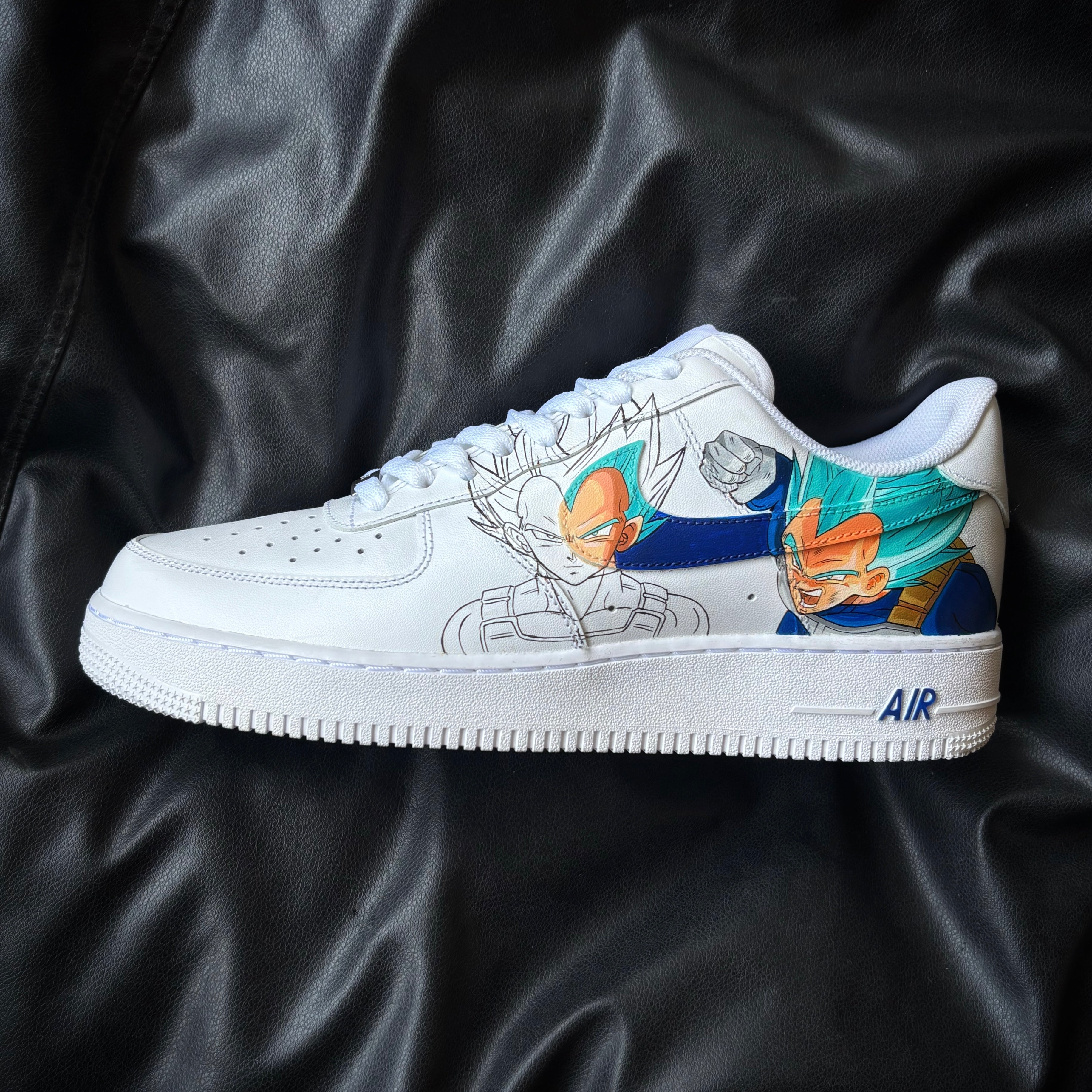 Nike Air Force 1 x Goku x Vegeta