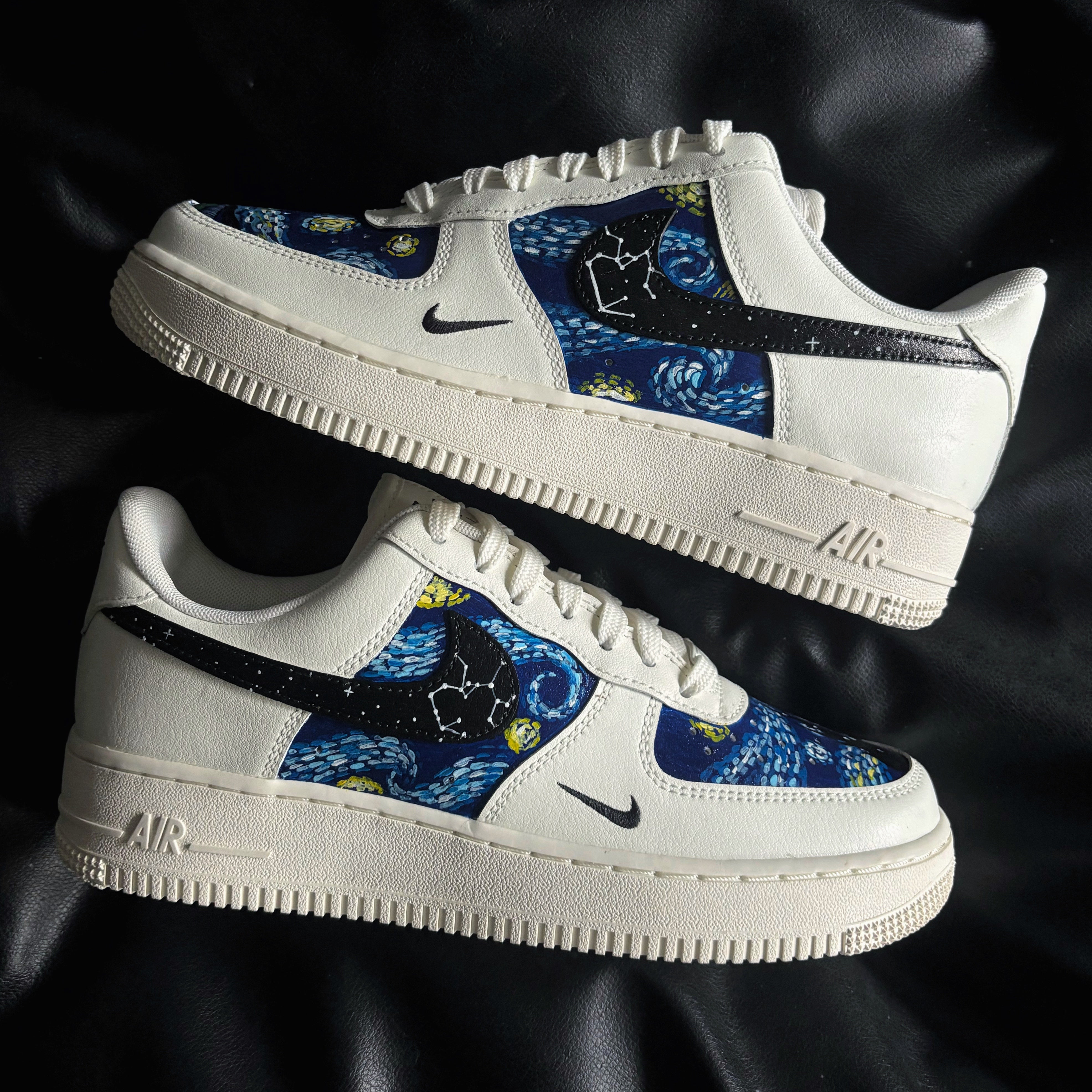 Nike Air Force 1 x Starry Night