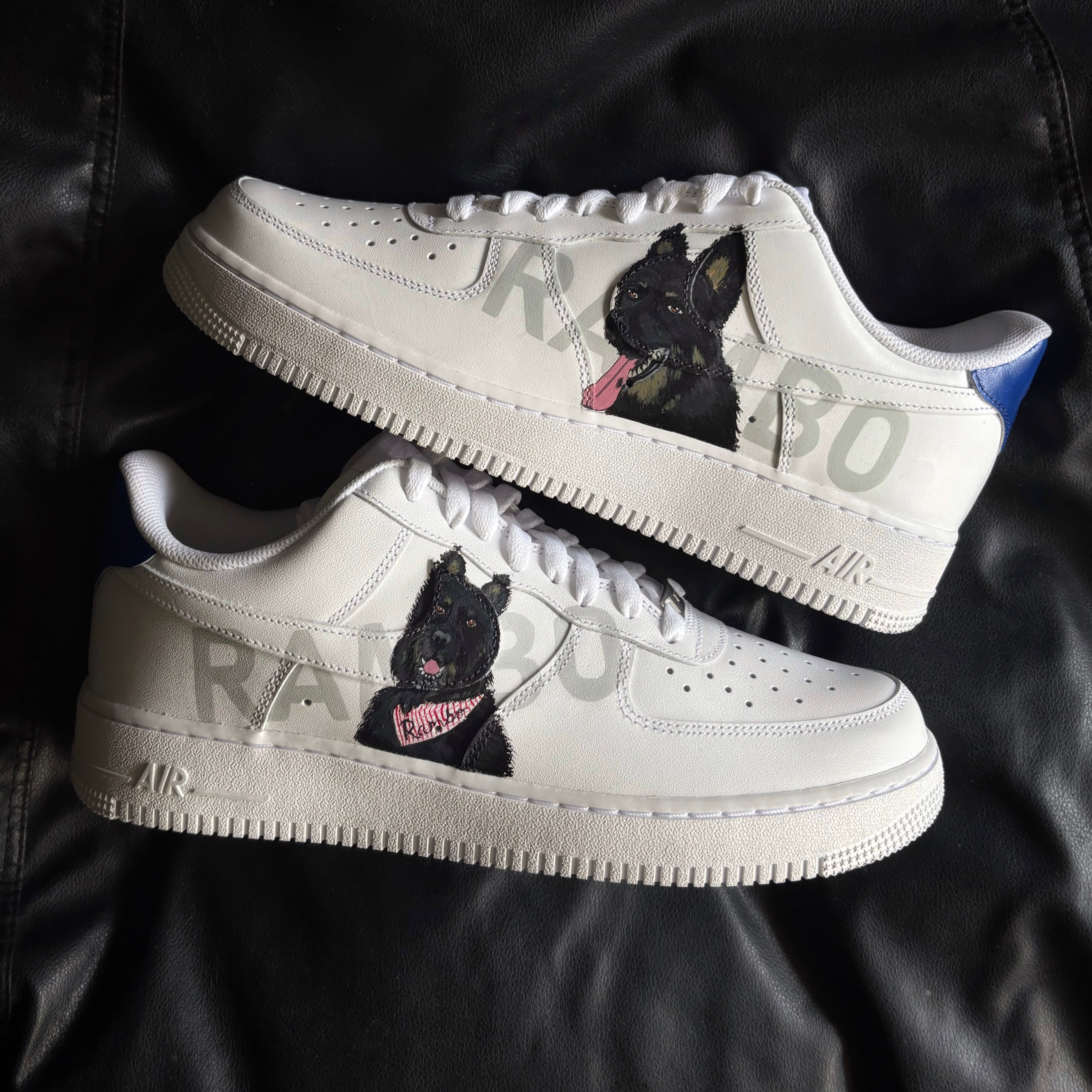 Nike Air Force 1 x Rambo (Customisable with any name)