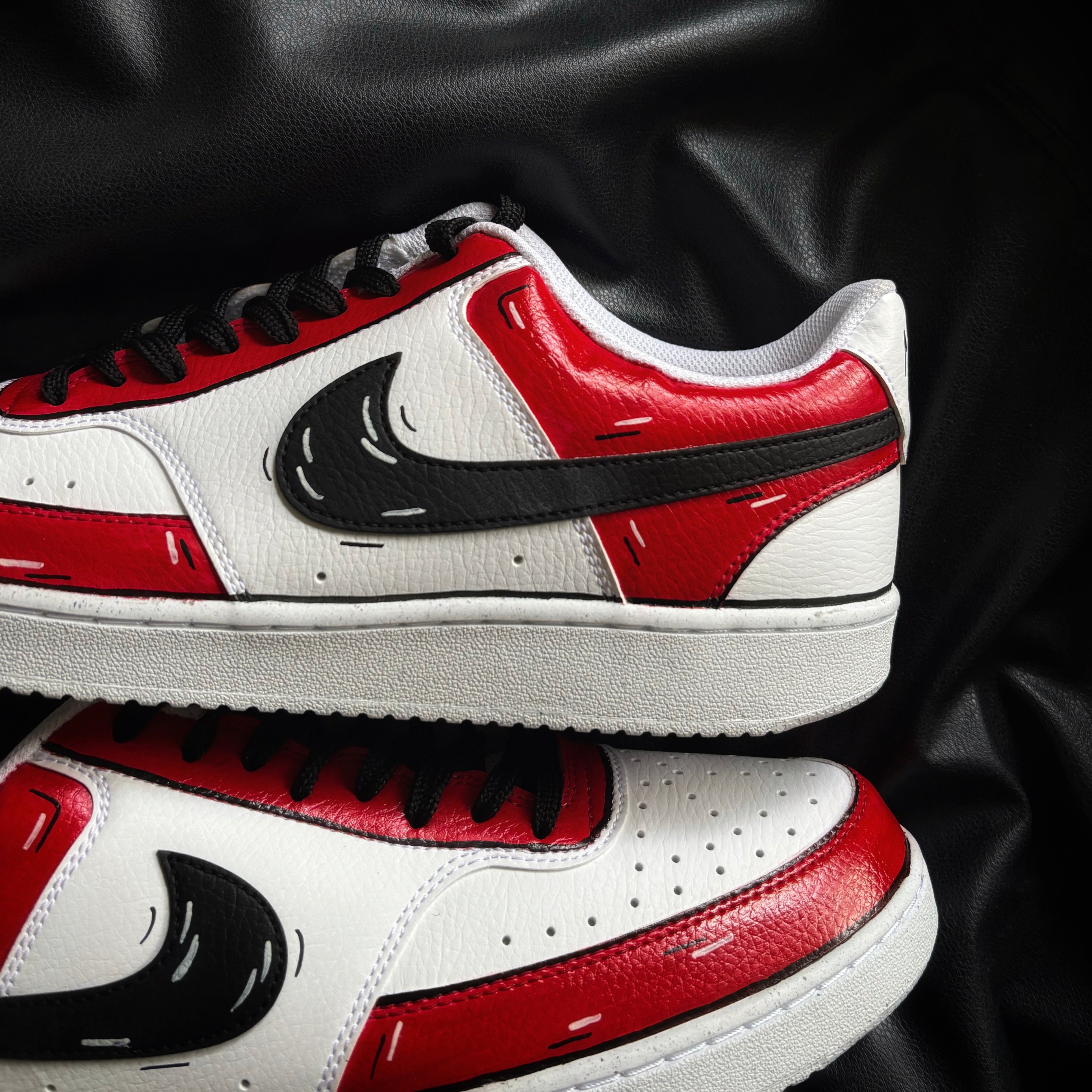 Nike Court Vision x Red Cartoon