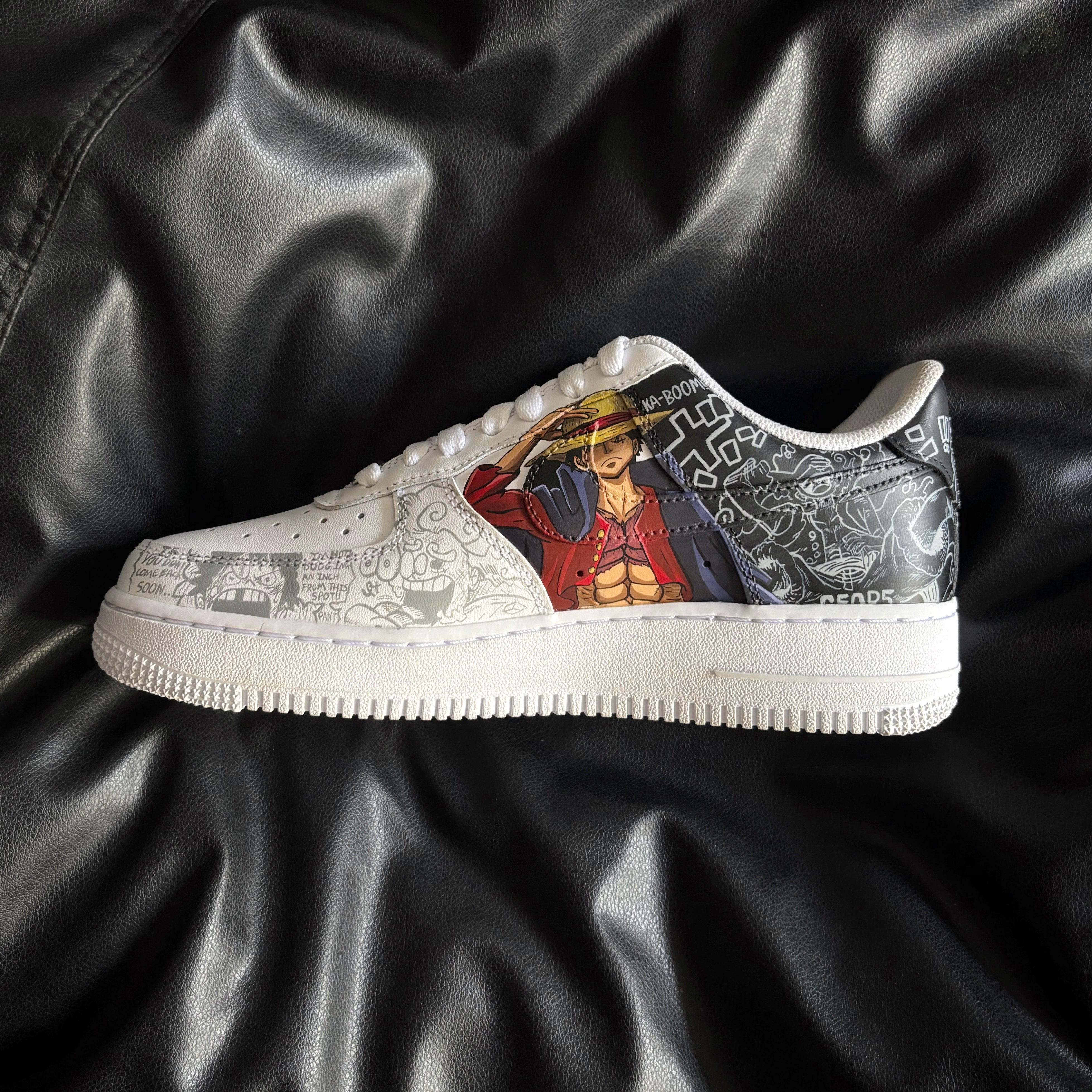 Nike Air Force 1 x One Piece - Luffy x Zoro